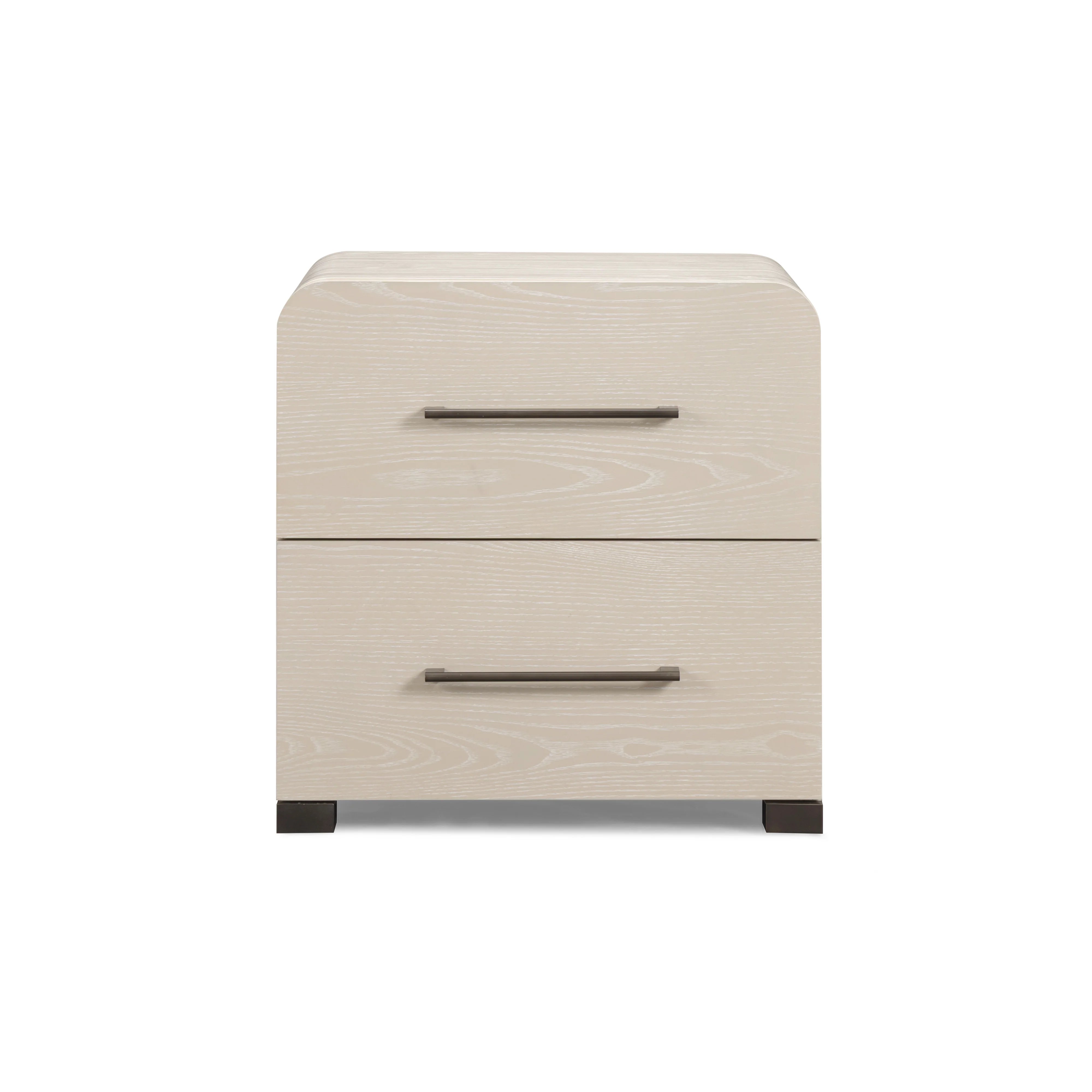 Marissa 22" Ash 2-Drawer Nightstand