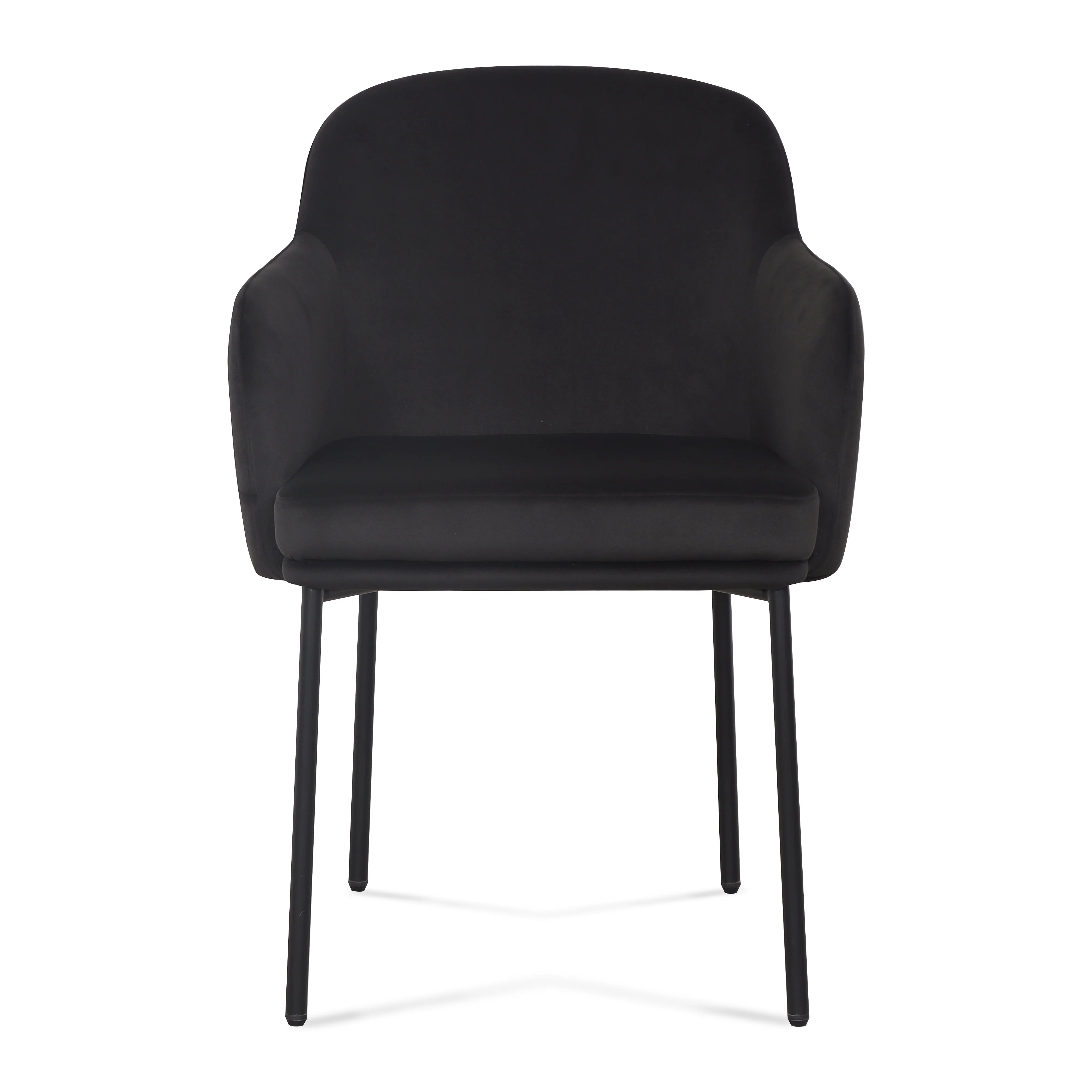 Sydney Performance Velvet Armchair - Set of 2