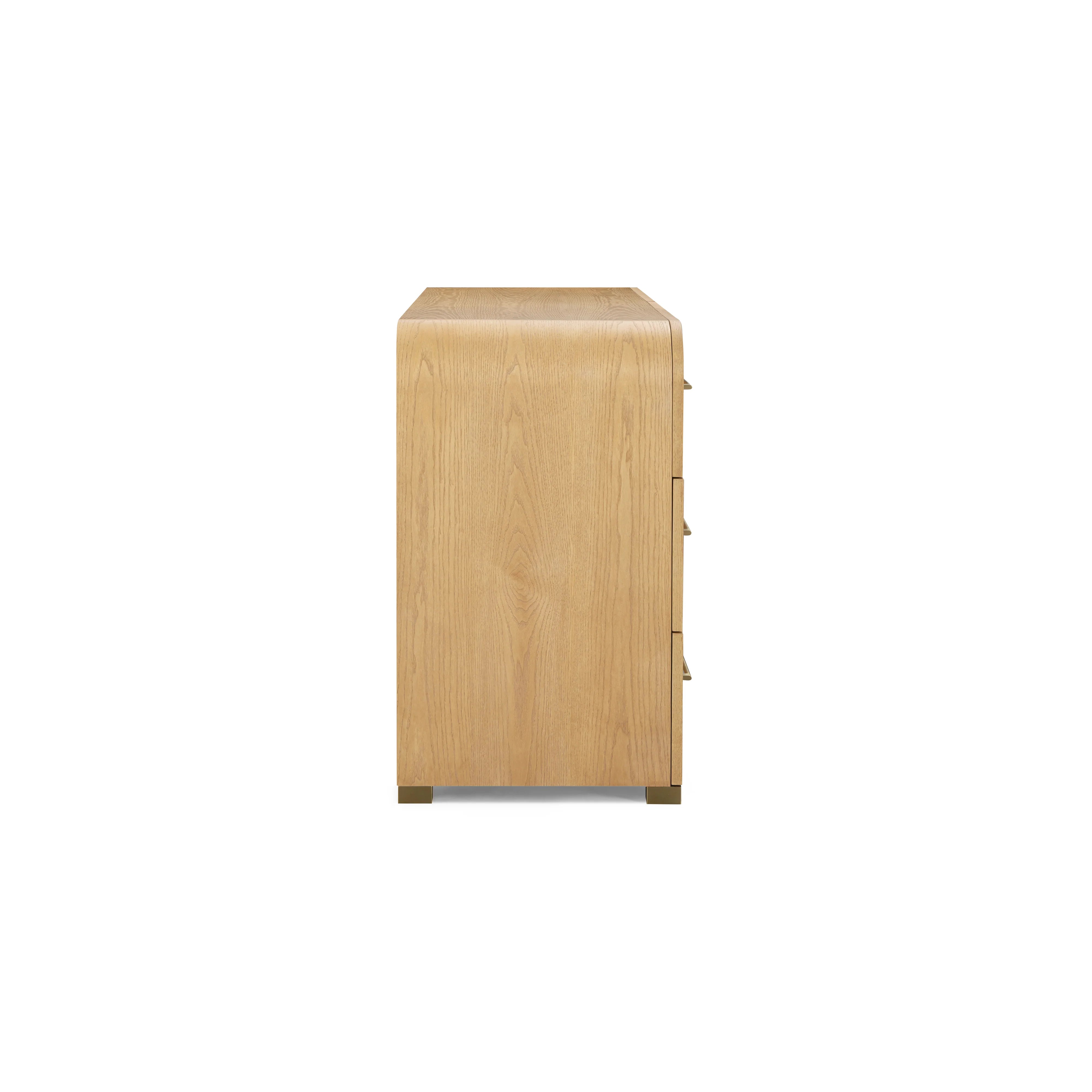 Marissa 62" Ash 6-Drawer Dresser