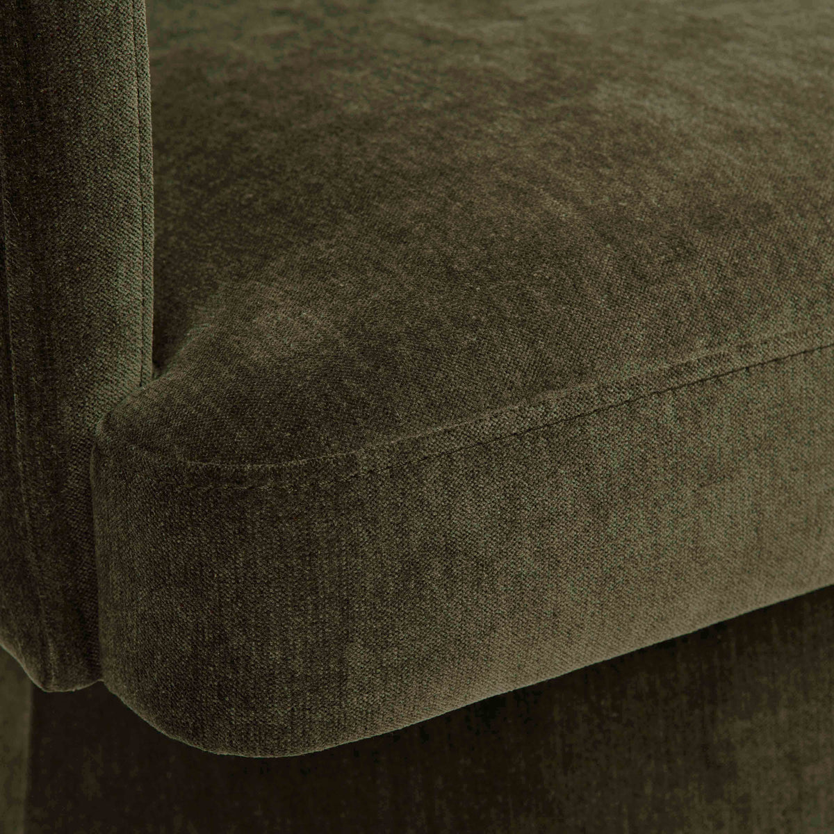 Chaise de bureau roulante en chenille recyclée Kristen Light
