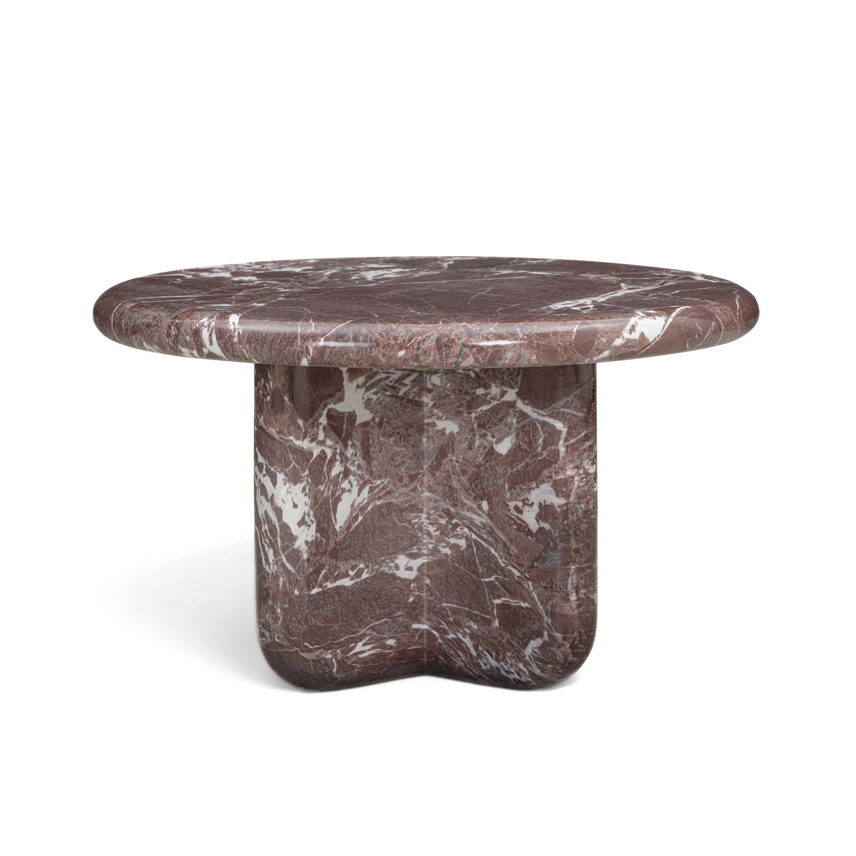 Juju Faux Marble Indoor/Outdoor Round Coffee Table (24"-32")