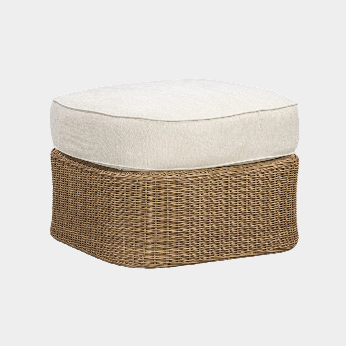 Axel Boucle Outdoor Ottoman