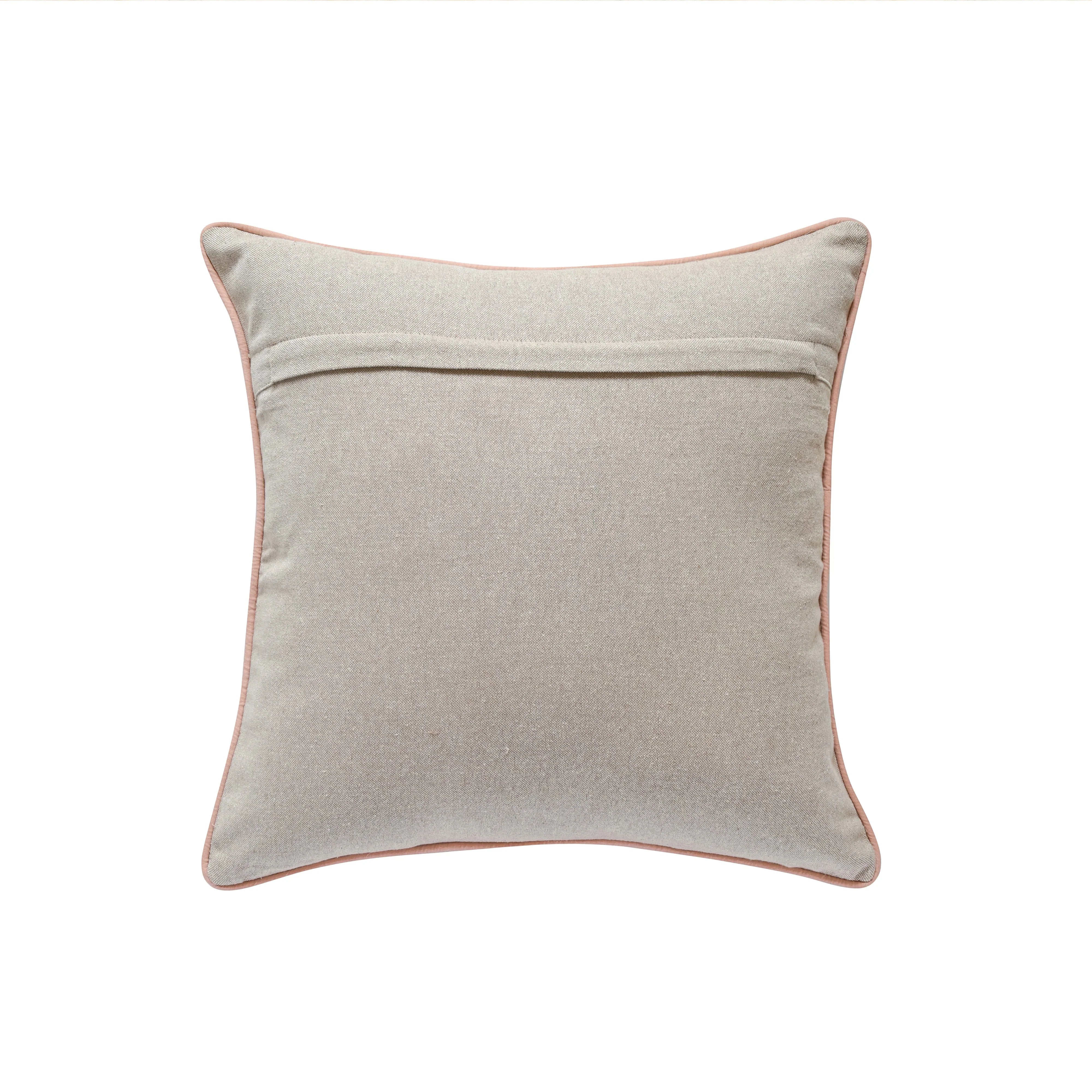 Taman 20" Natural Cotton Throw Pillow