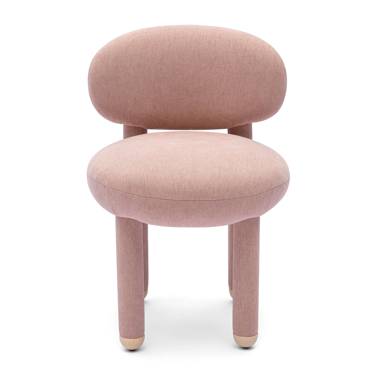 Chaise d'appoint en tissu haute performance Nubby Teal de Manu