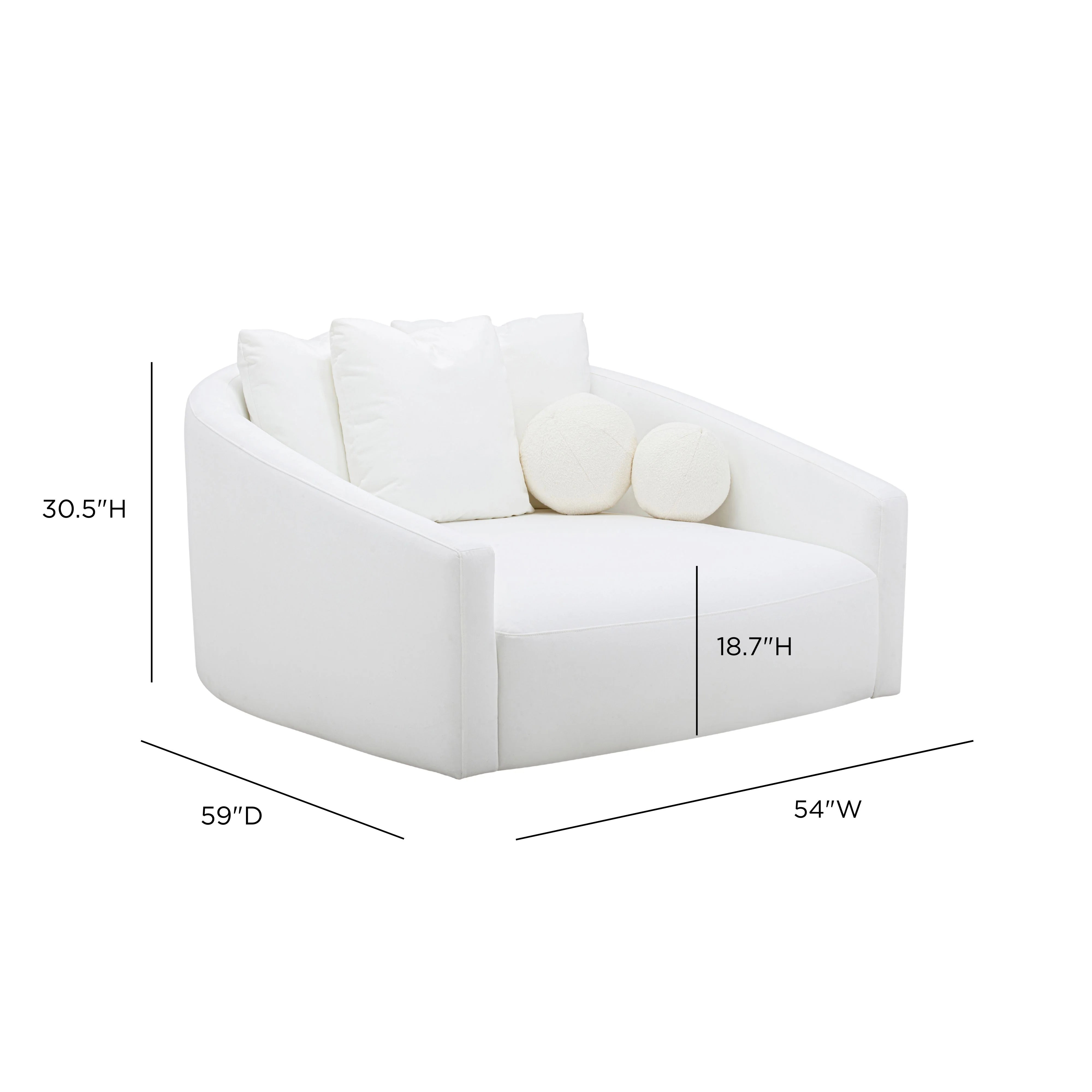 Hanim 54" Daybed
