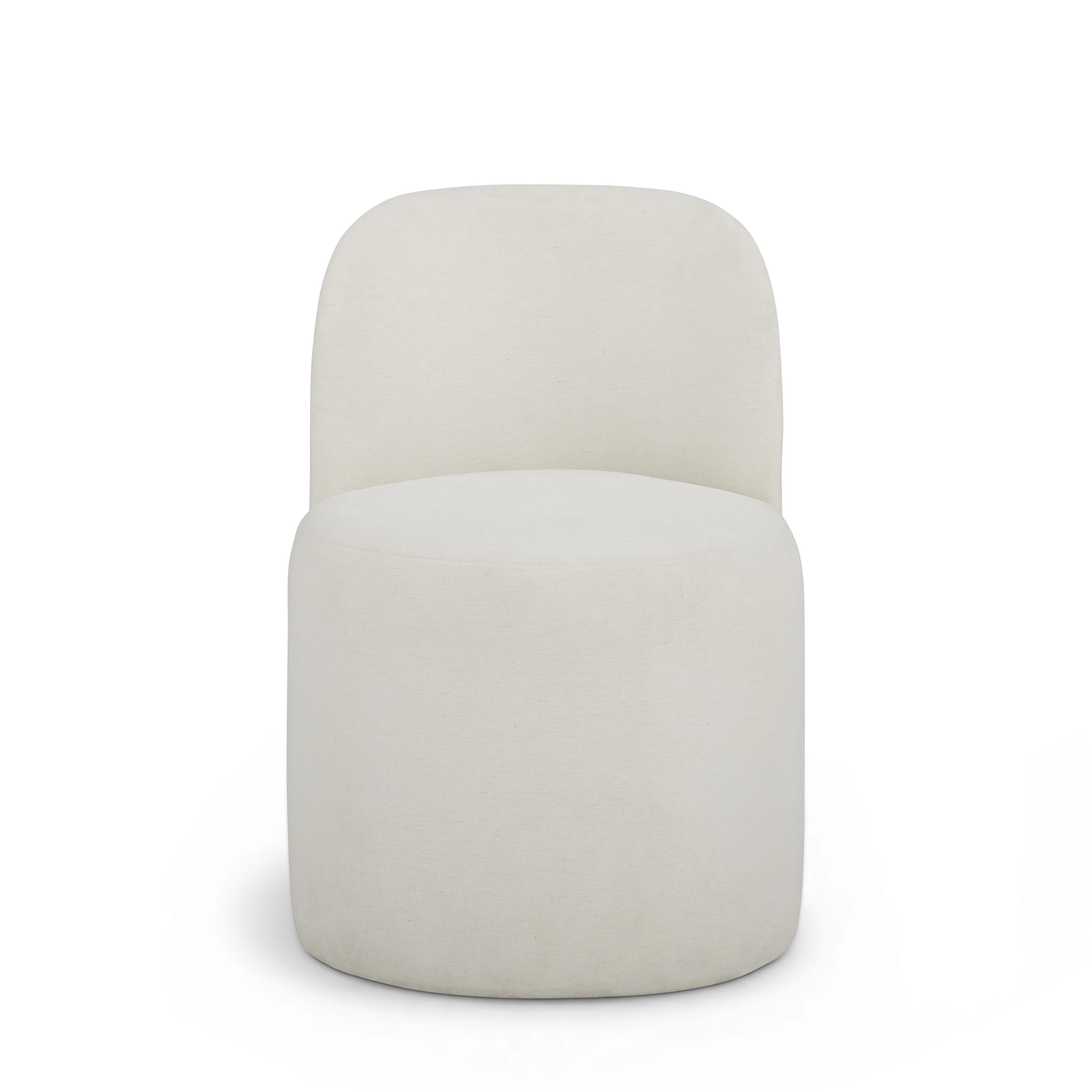 Persa Round Back Performance Chenille Dining Chair