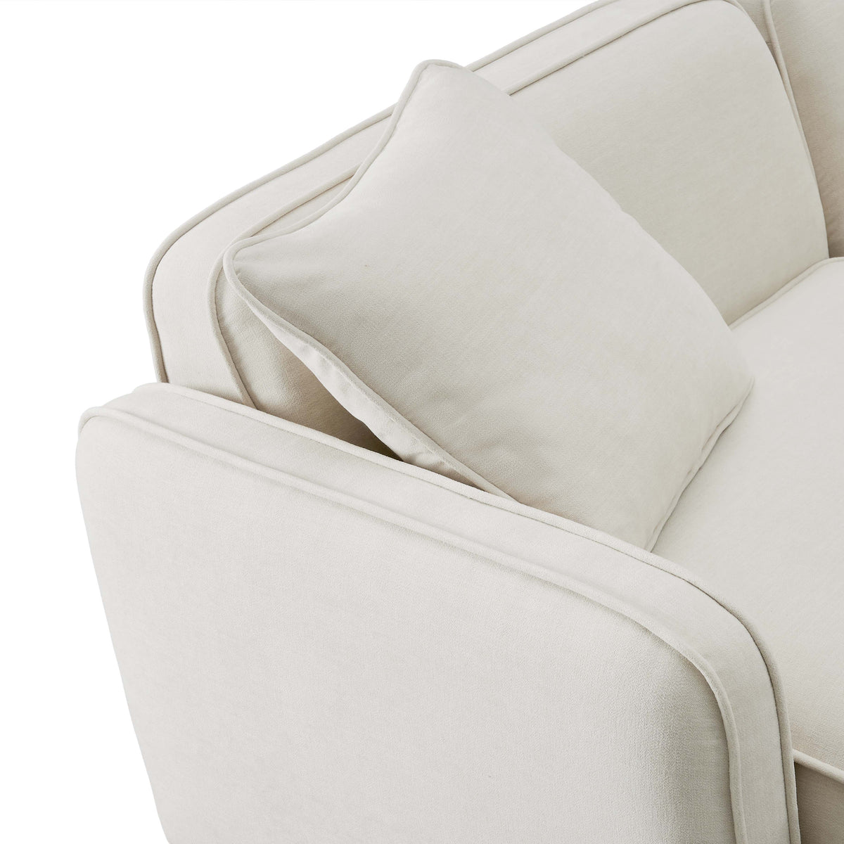 Travie 112" Performance Corduroy Velvet Modular Sofa