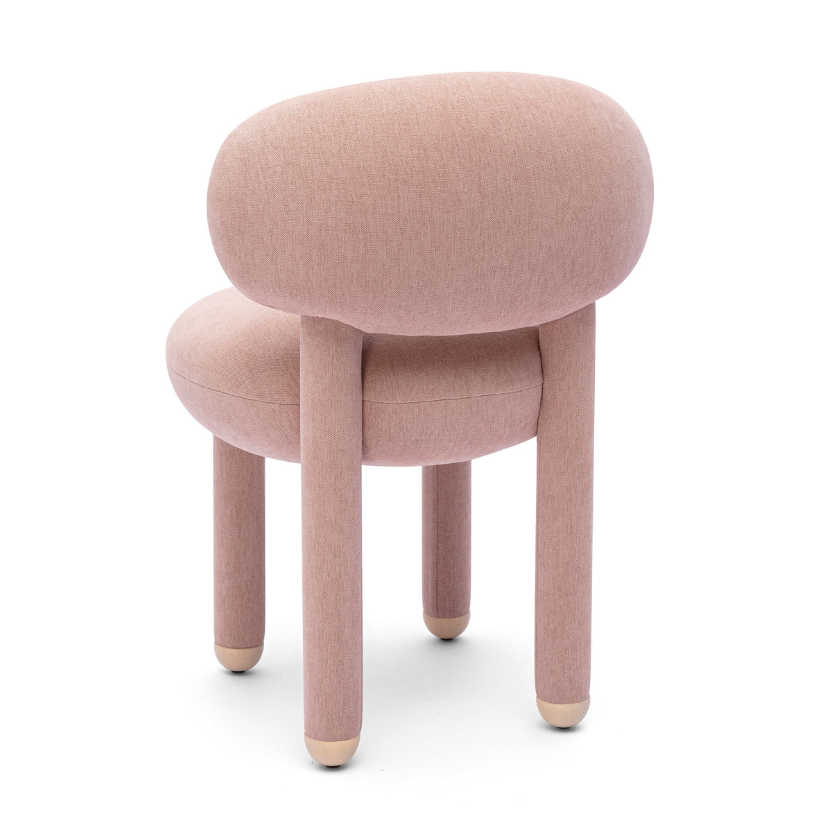Chaise d'appoint en tissu haute performance Nubby Teal de Manu
