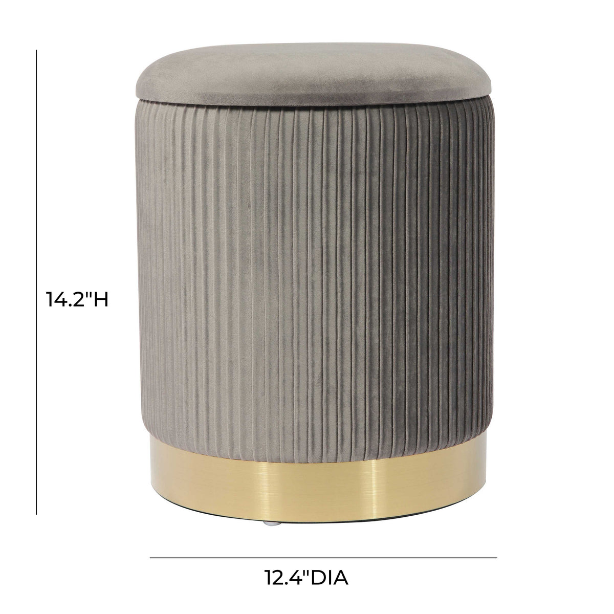 Zoe Storage Ottoman