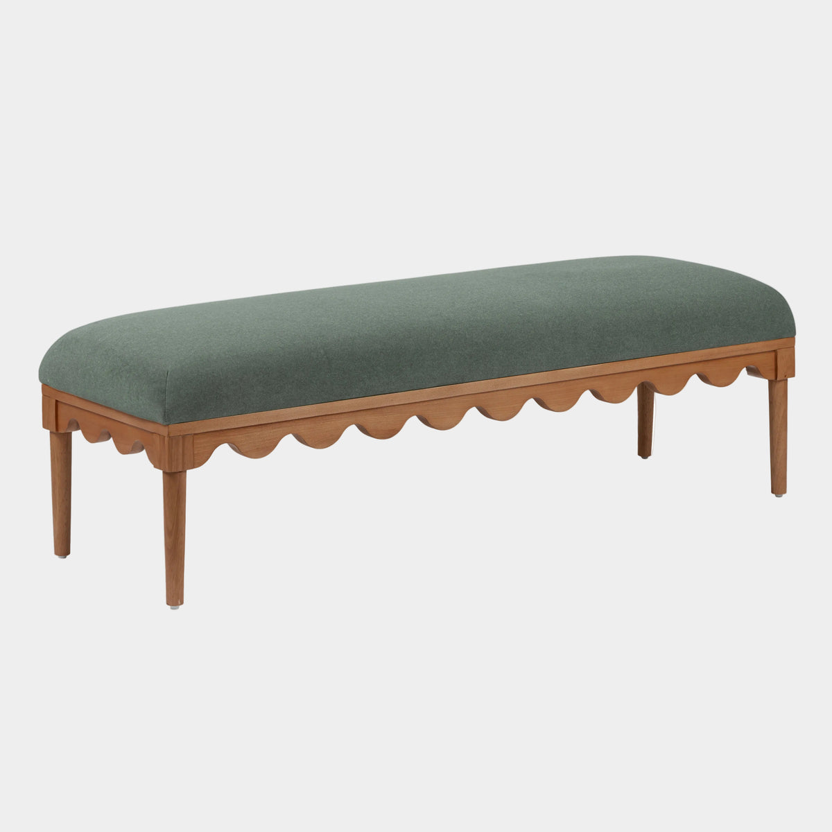 Oodle 56.5" Performance Vegan Mohair Bench