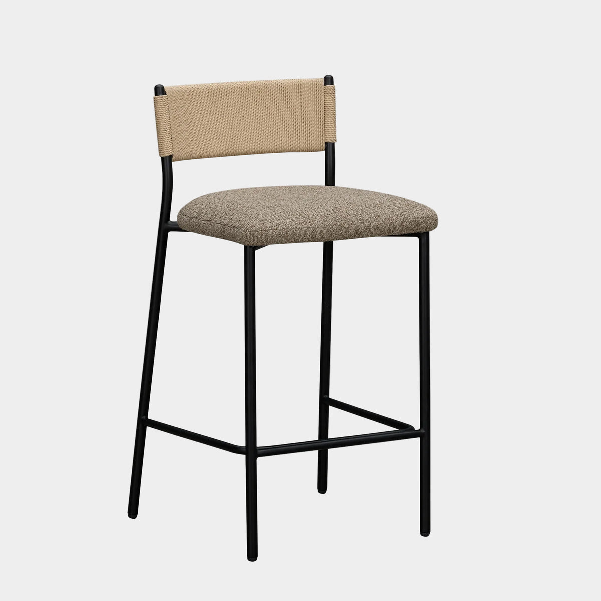 Celine Boucle Bar And Counter Stool