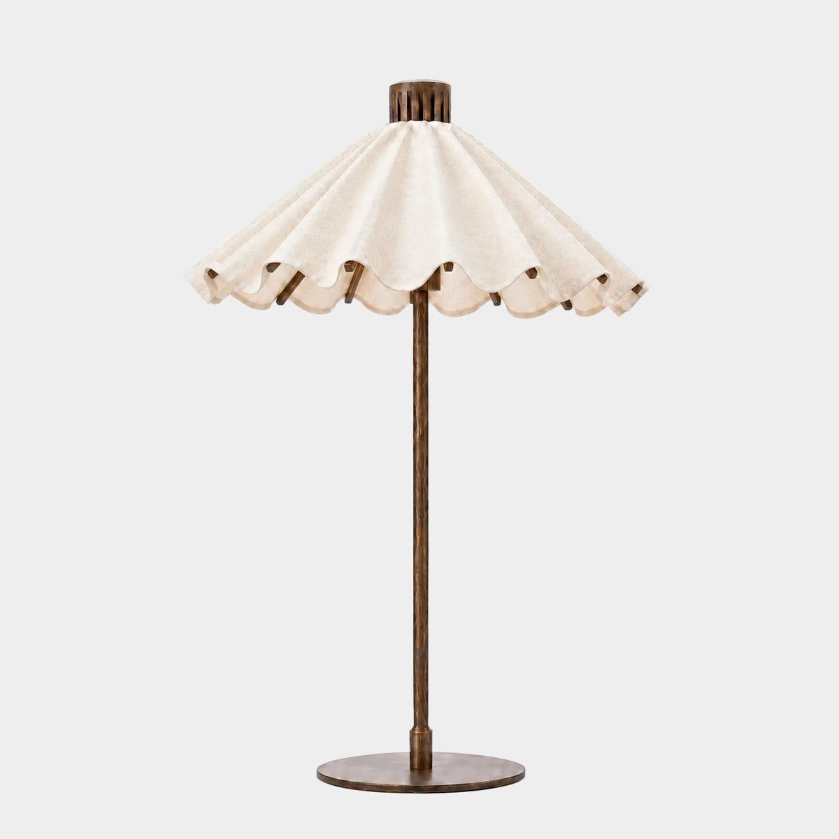 Lyra Ivory Jute Table Lamp