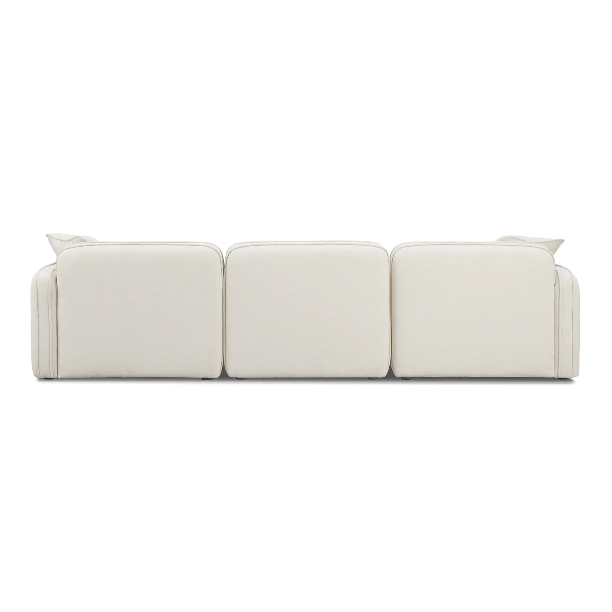 Travie 112" Performance Corduroy Velvet Modular Sofa