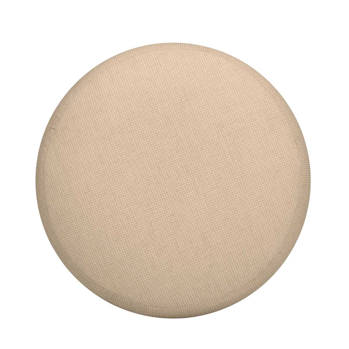 Masha Striped Performance Linen Accent Stool