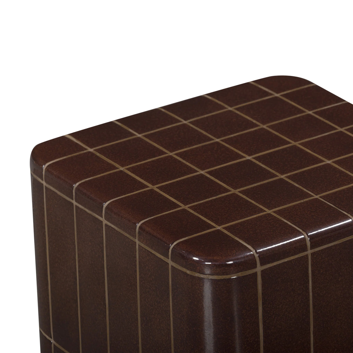 Tatiana Square Concrete Indoor/Outdoor Side Table