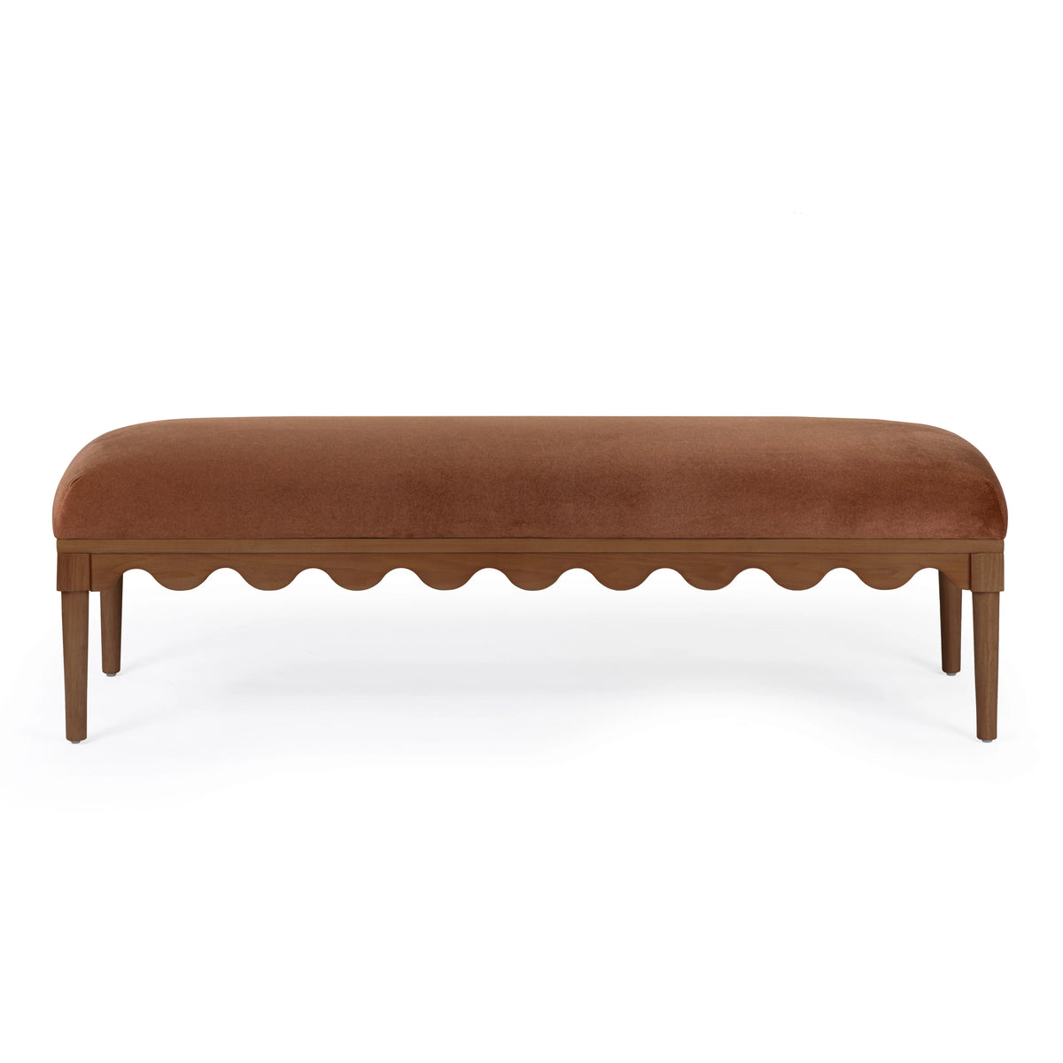 Oodle 56.5" Performance Vegan Mohair Bench