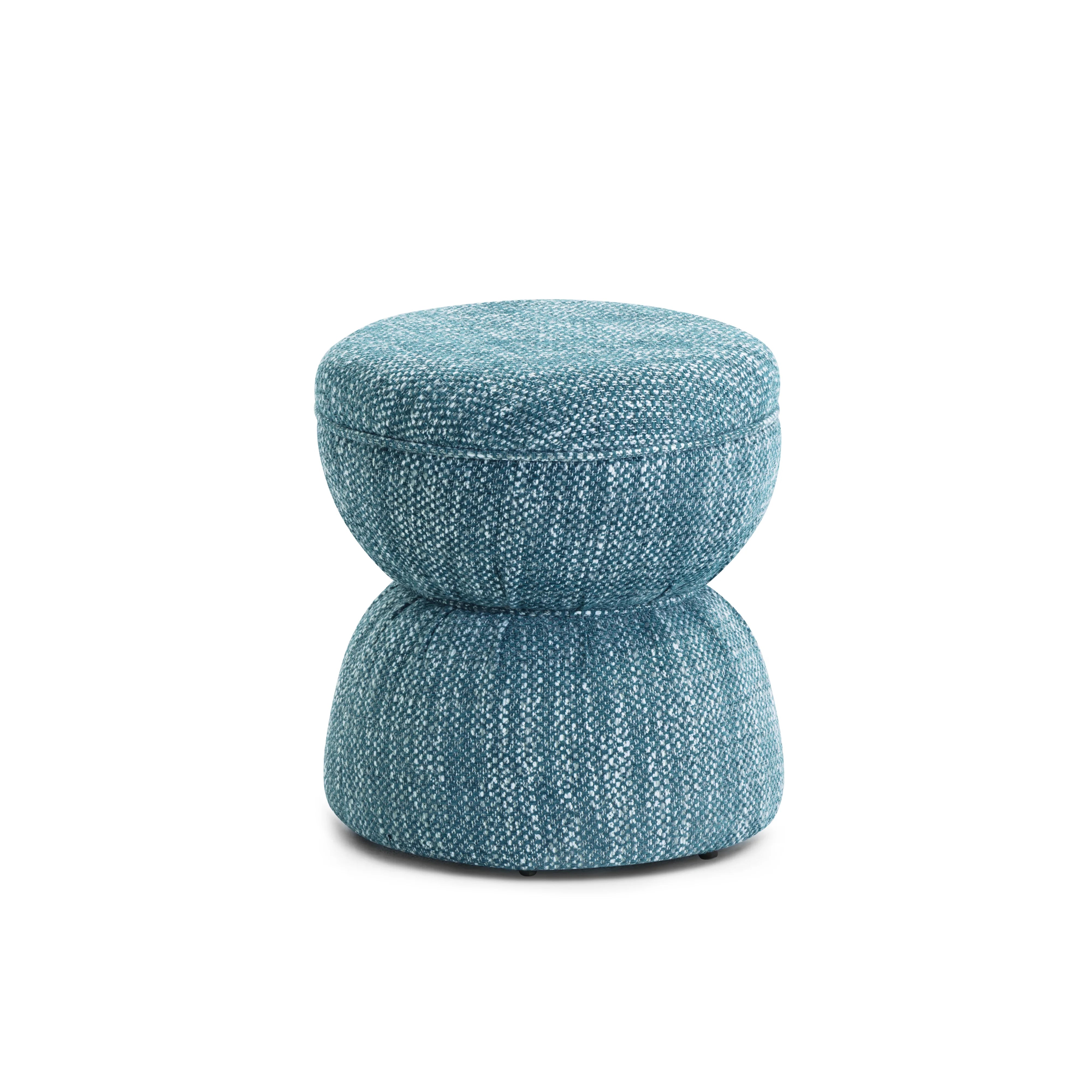 Tomlin Performance Chenille Game Table and Two Ottomans Set