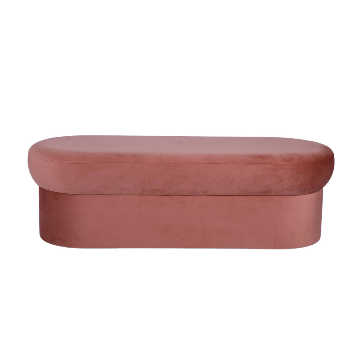 Andrea Performance Velvet Storage Bench (31"-50")