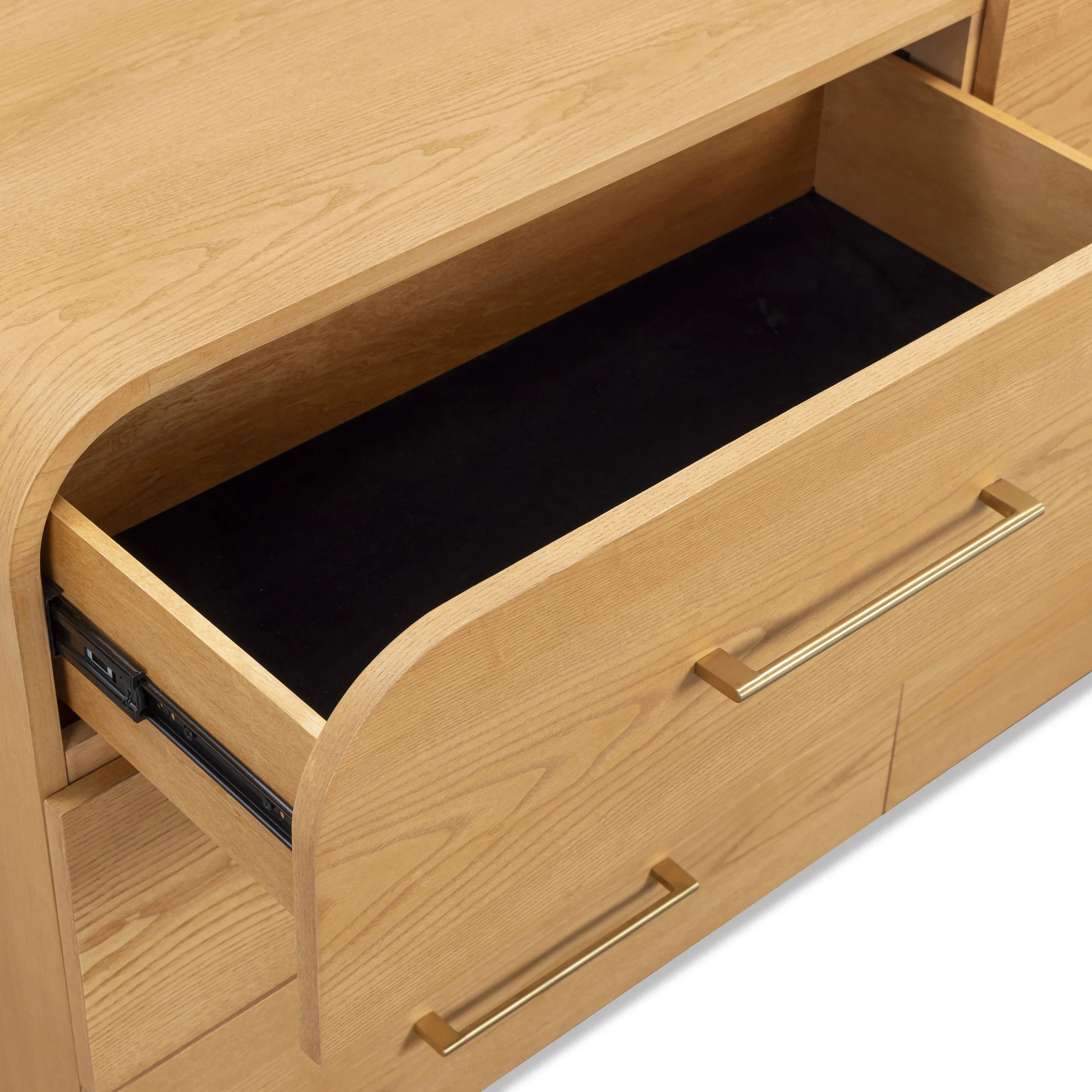 Marissa 62" Ash 6-Drawer Dresser