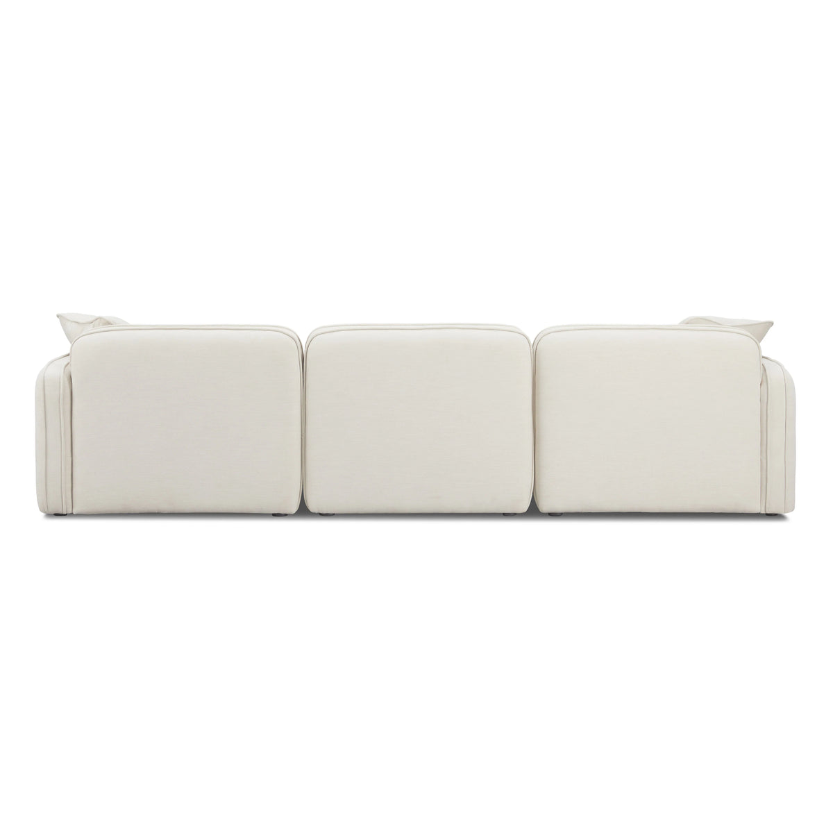 Travie 4-Piece Performance Corduroy Velvet Modular Sectional