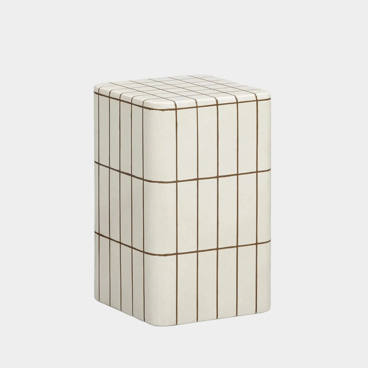 Tatiana Square Concrete Indoor/Outdoor Side Table