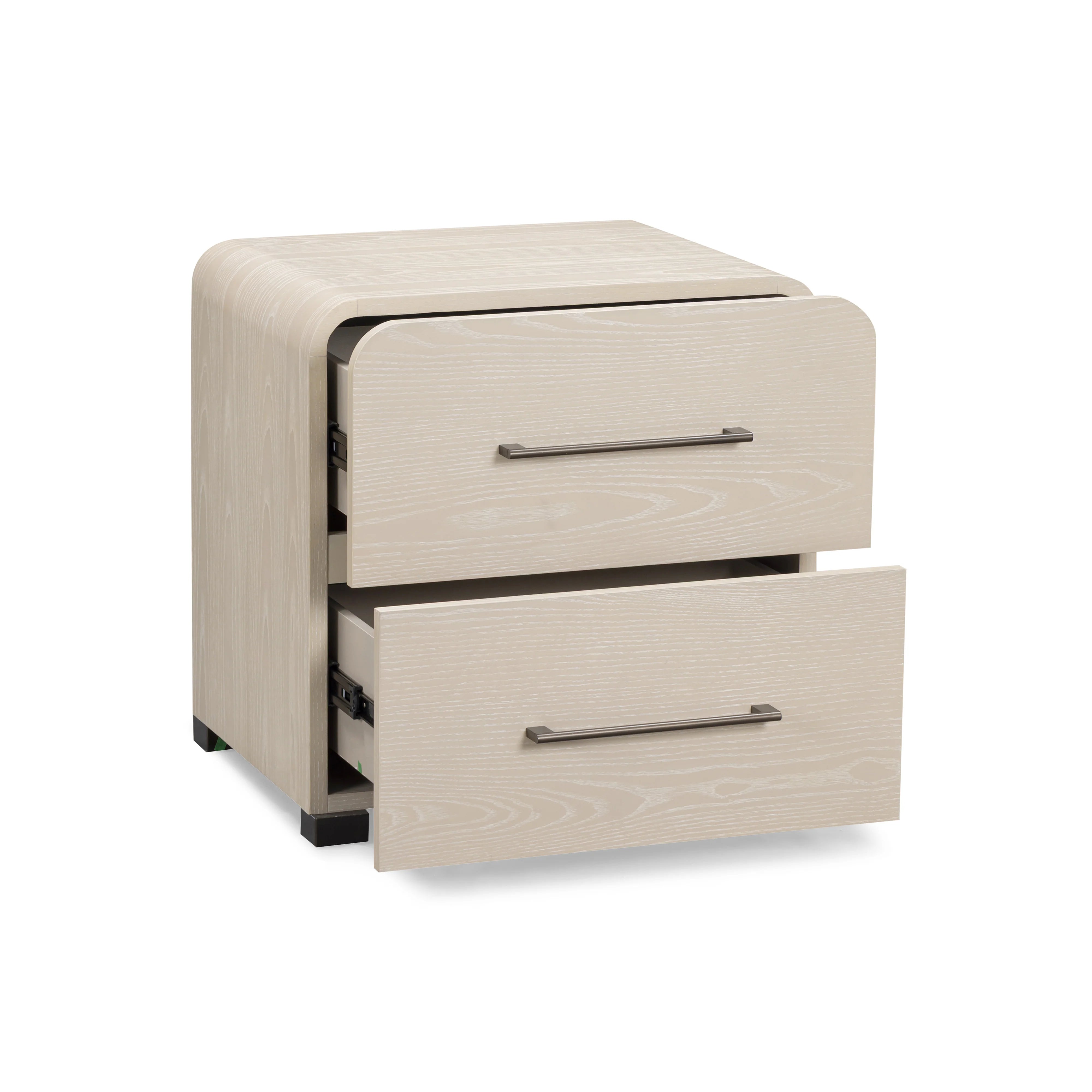 Marissa 22" Ash 2-Drawer Nightstand