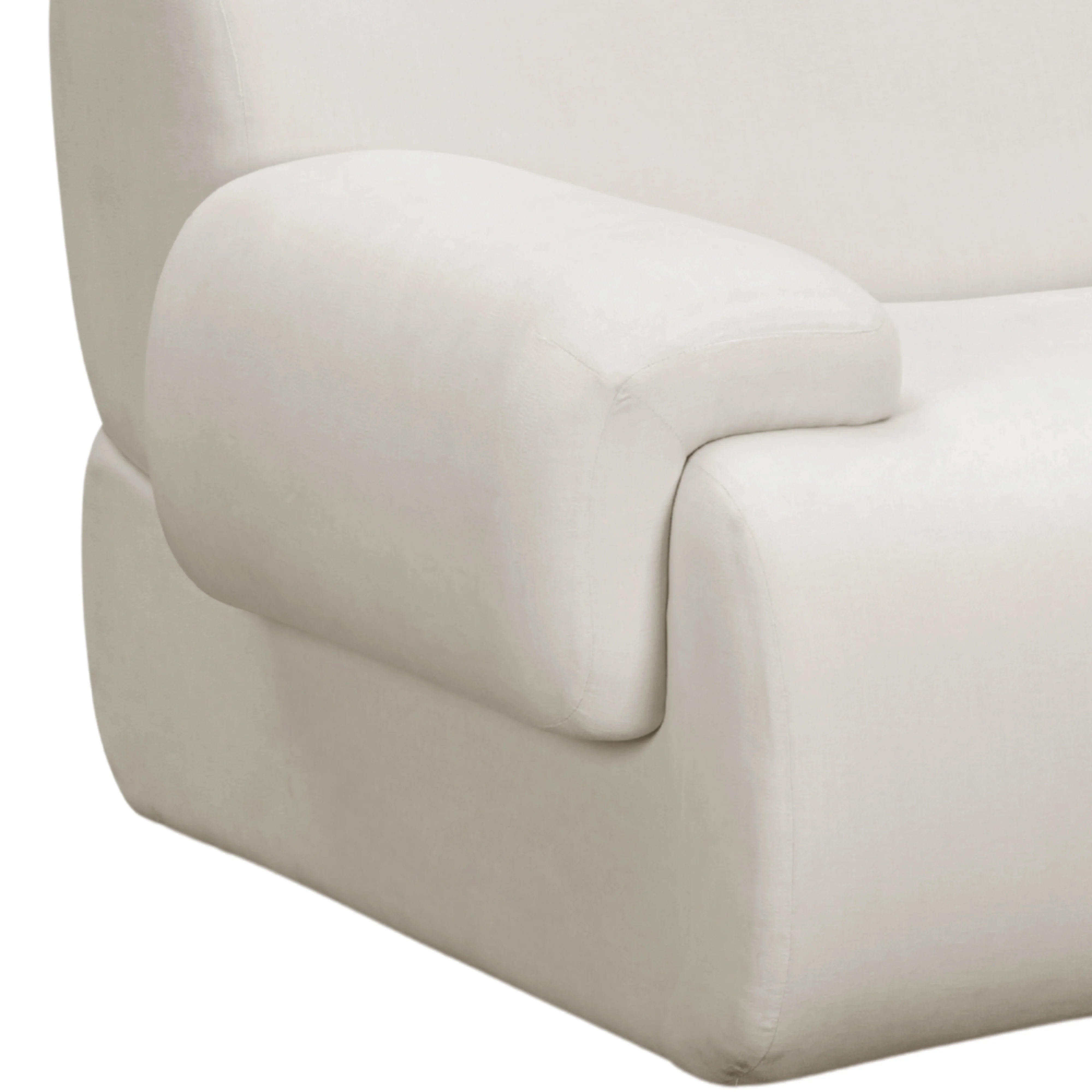 Zenith 5-Piece Contract-Grade Upcycled Fabric Modular Sectional