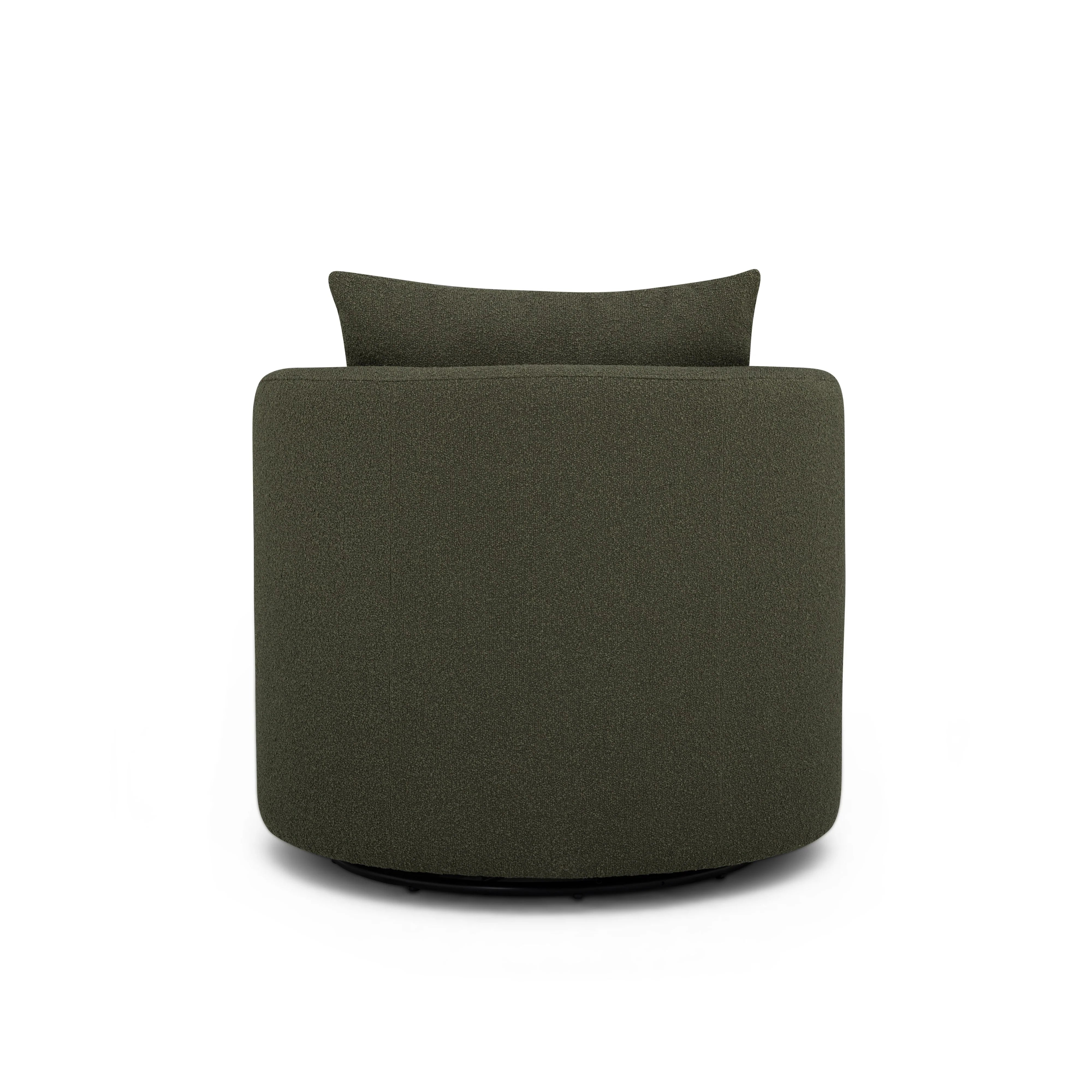 Silvi Performance Boucle Swivel Accent Chair