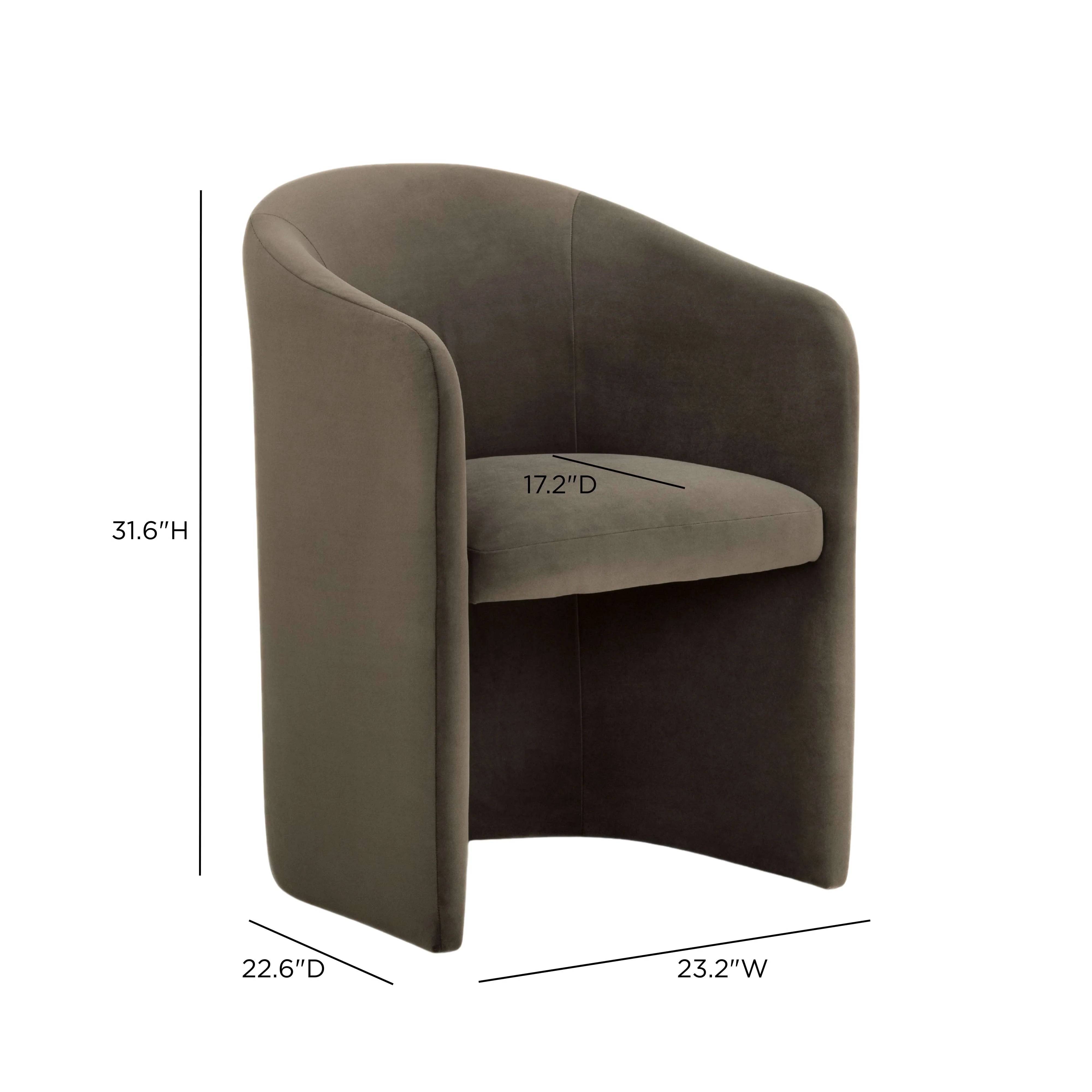 Seraphina Performance Velvet Dining Chair