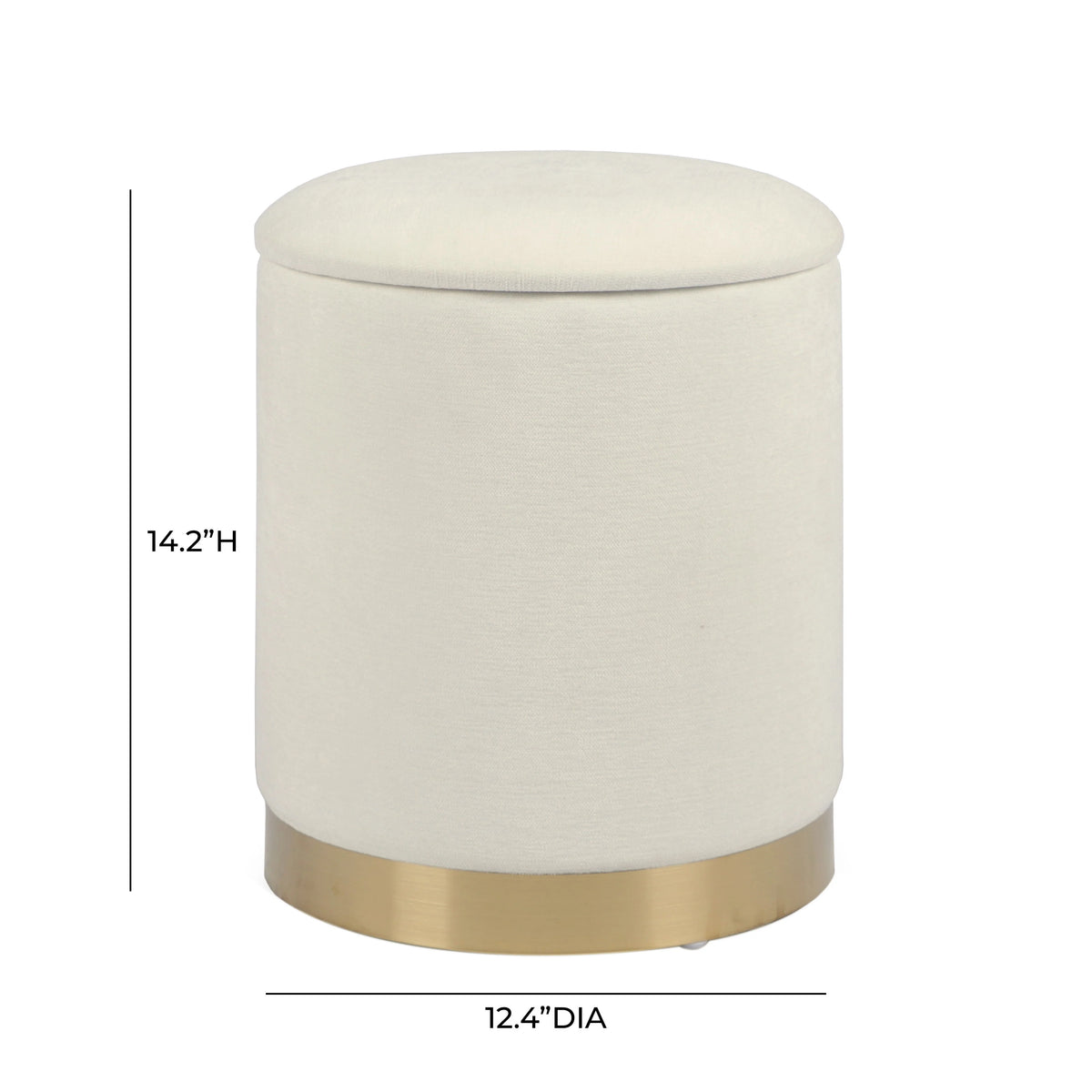 Zoe Storage Ottoman