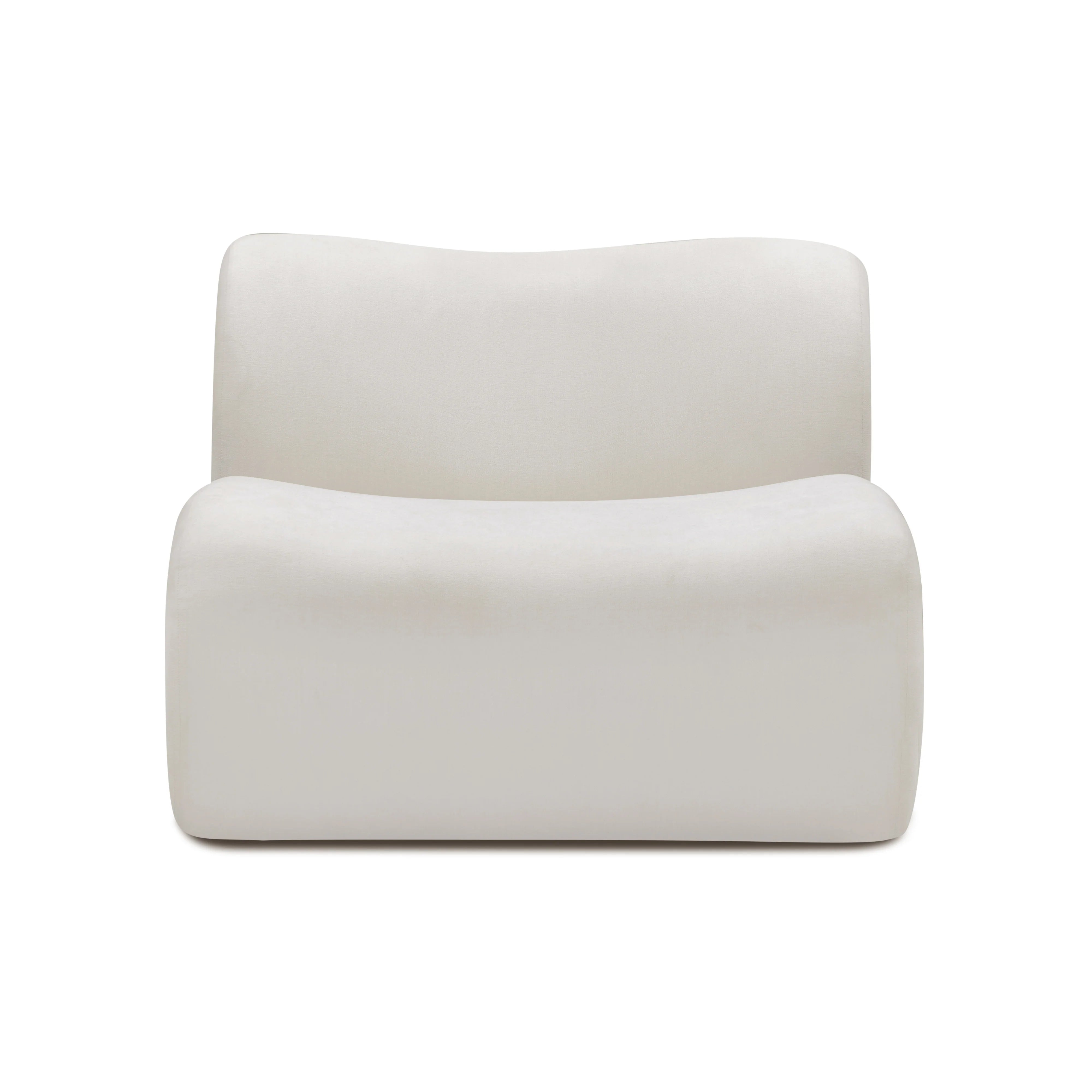Zenith Contract-Grade Upcycled Fabric Armless Chair