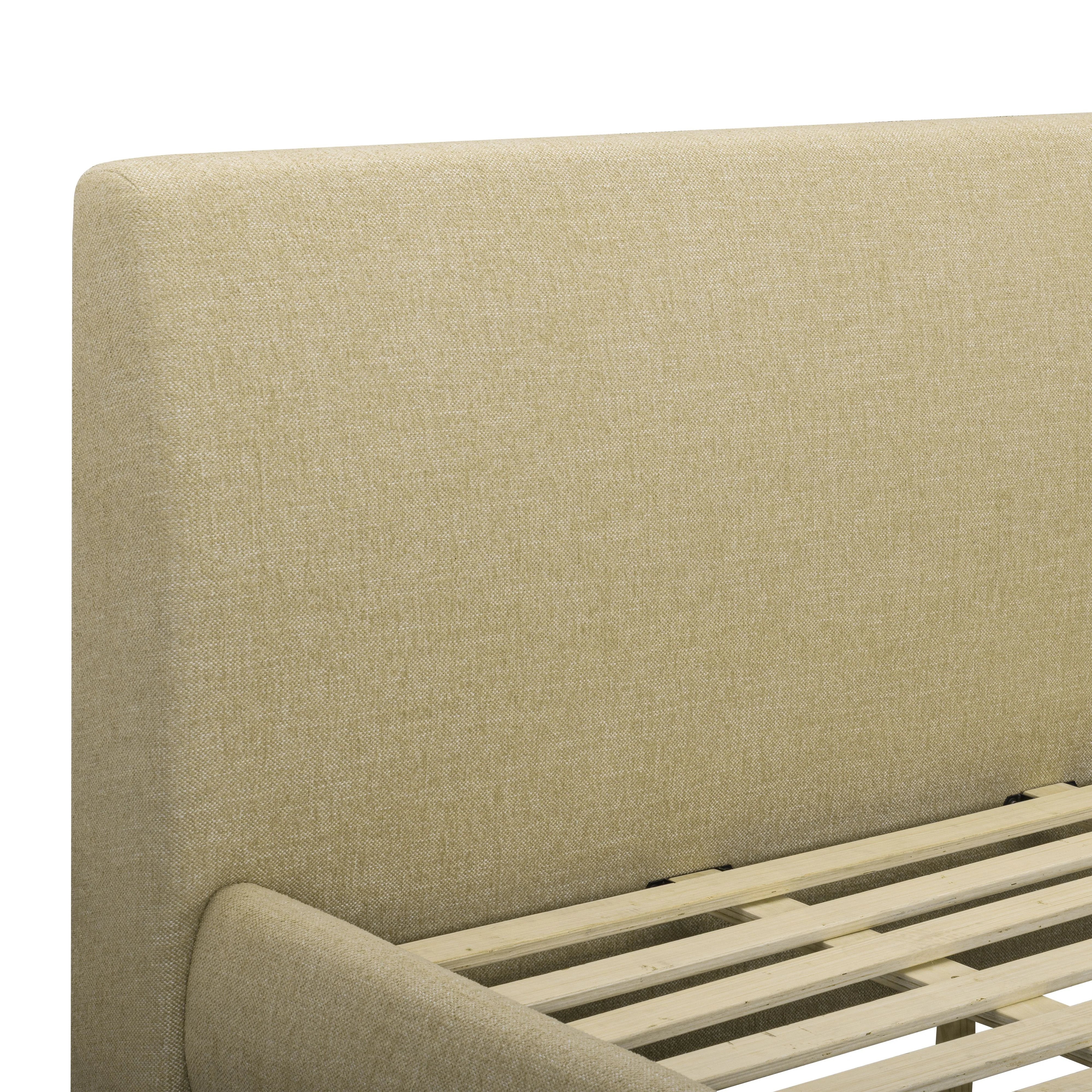 Rayne Textured Fabric Bed