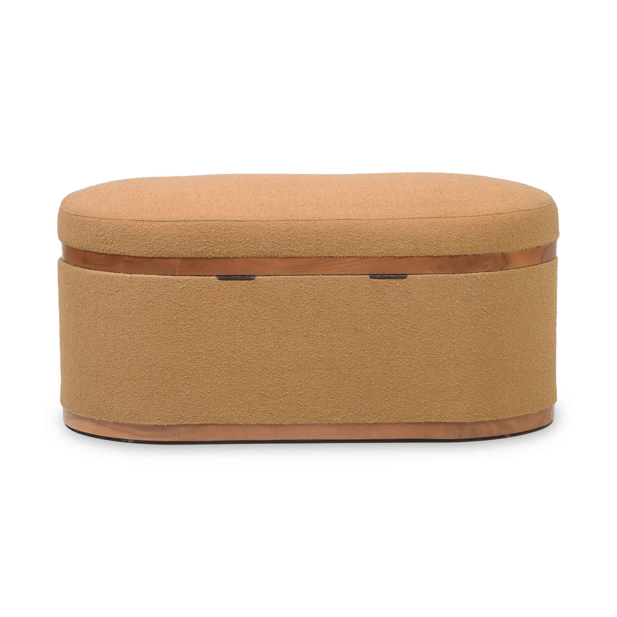 Olivier 41" Oval Storage Ottoman