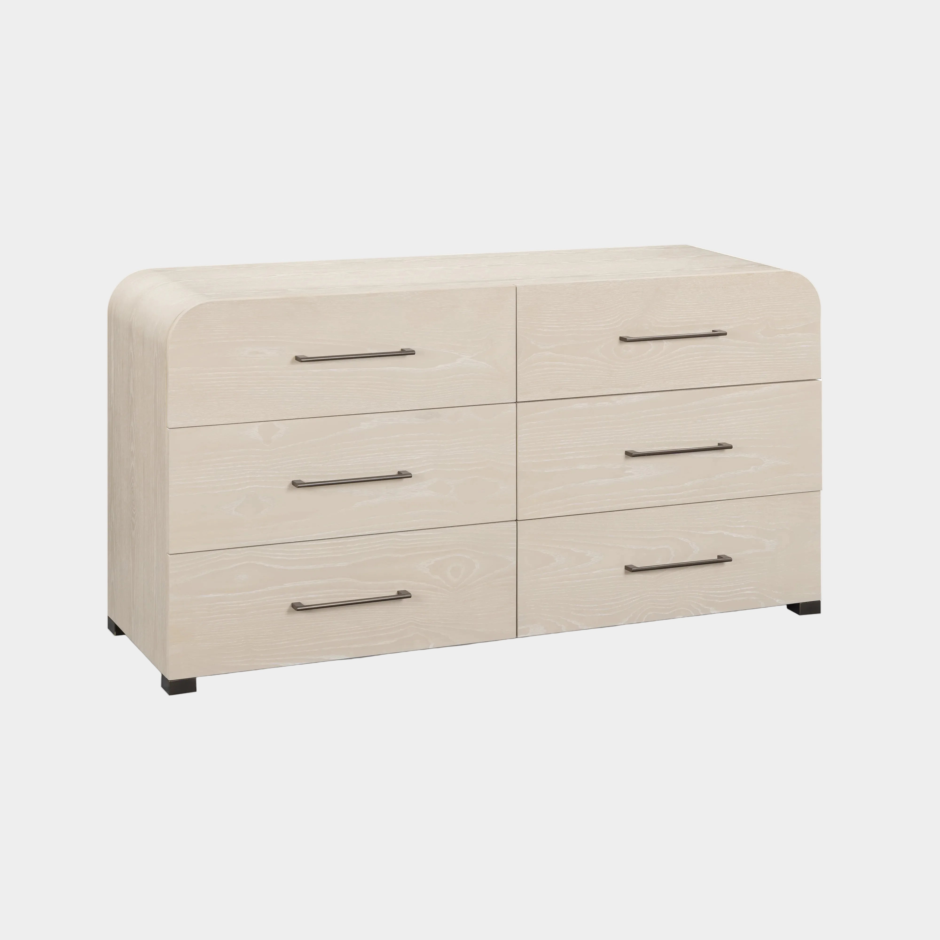 Marissa 62" Ash 6-Drawer Dresser