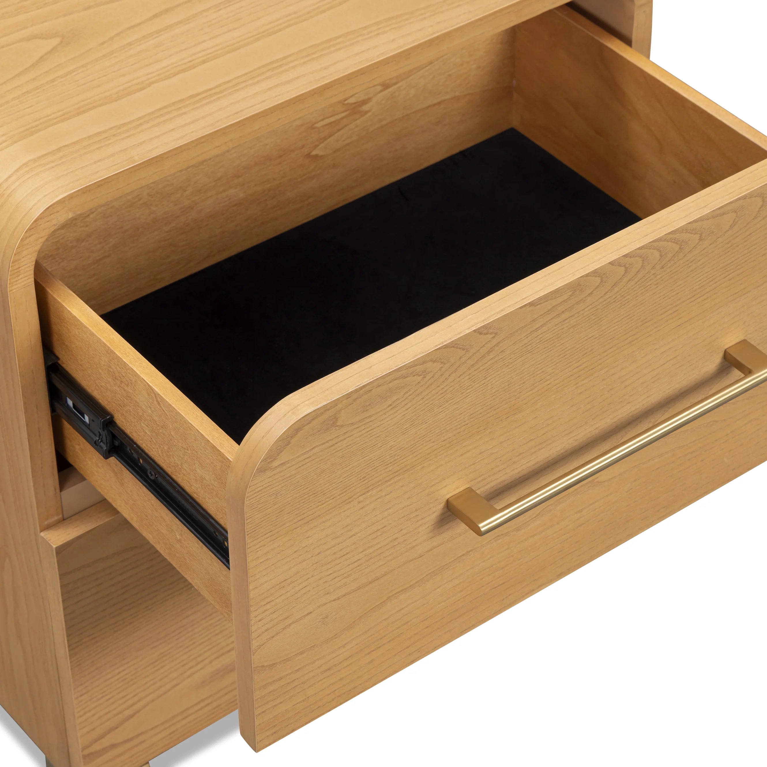 Marissa 22" Ash 2-Drawer Nightstand