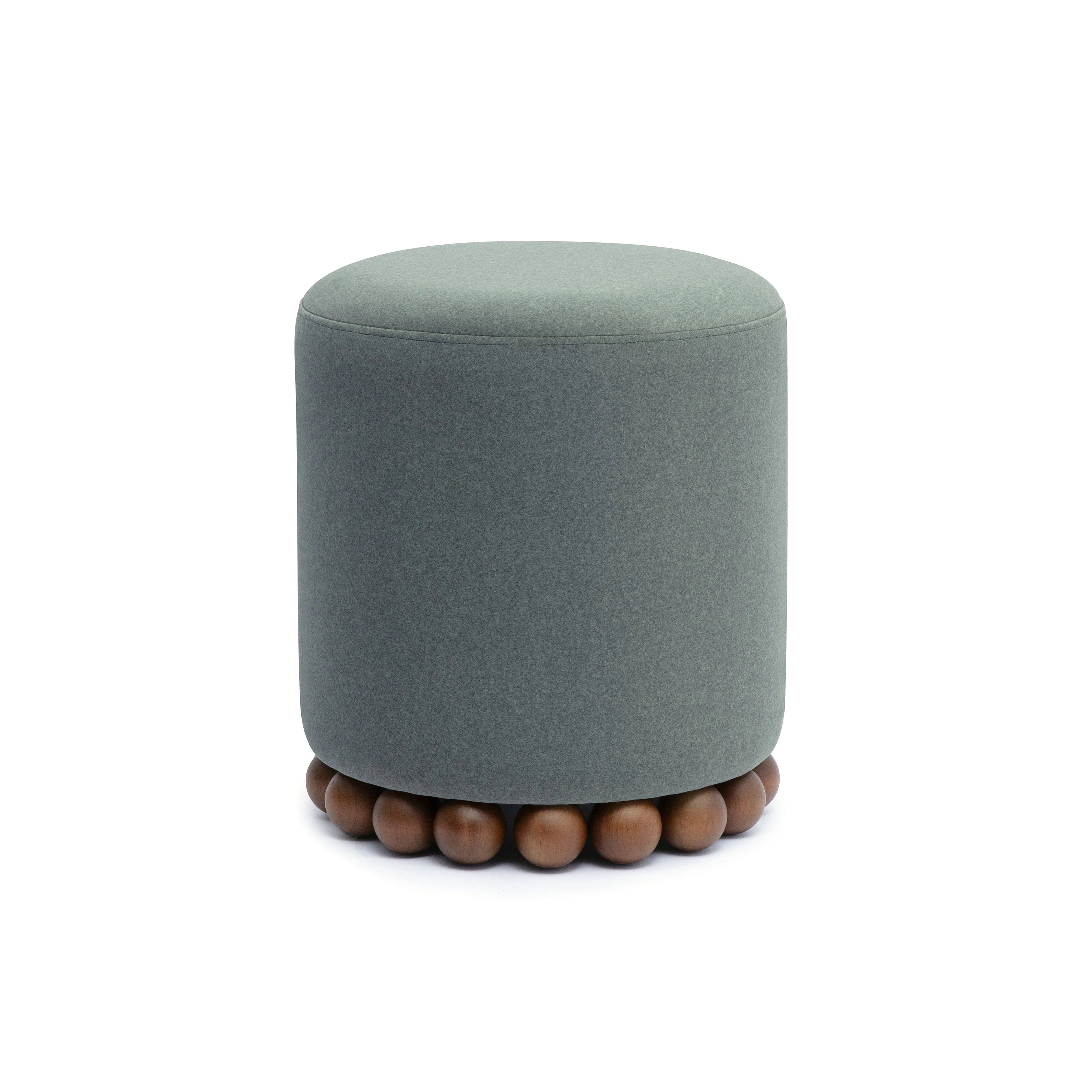 Dex Performance Vegan Mohair Ottoman