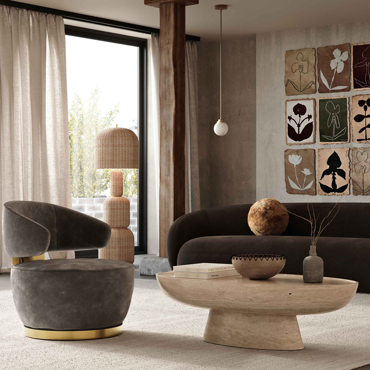 Kendall Sofa (90"-120")