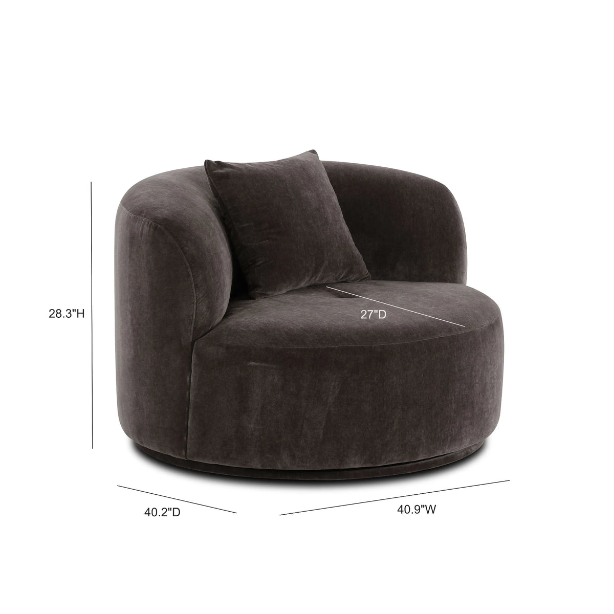 Fickle Swivel Accent Chair
