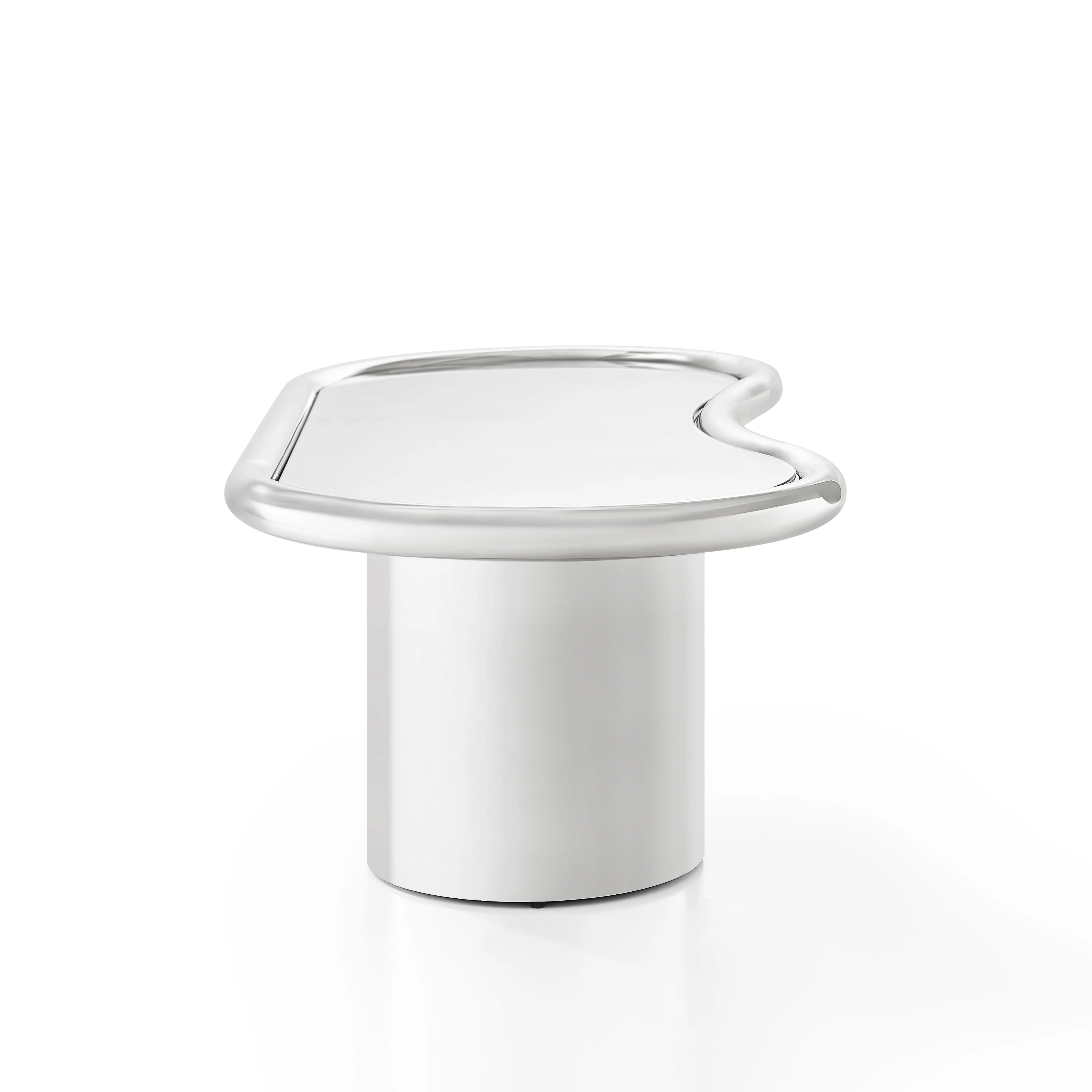Sorya 51" Chrome Coffee Table