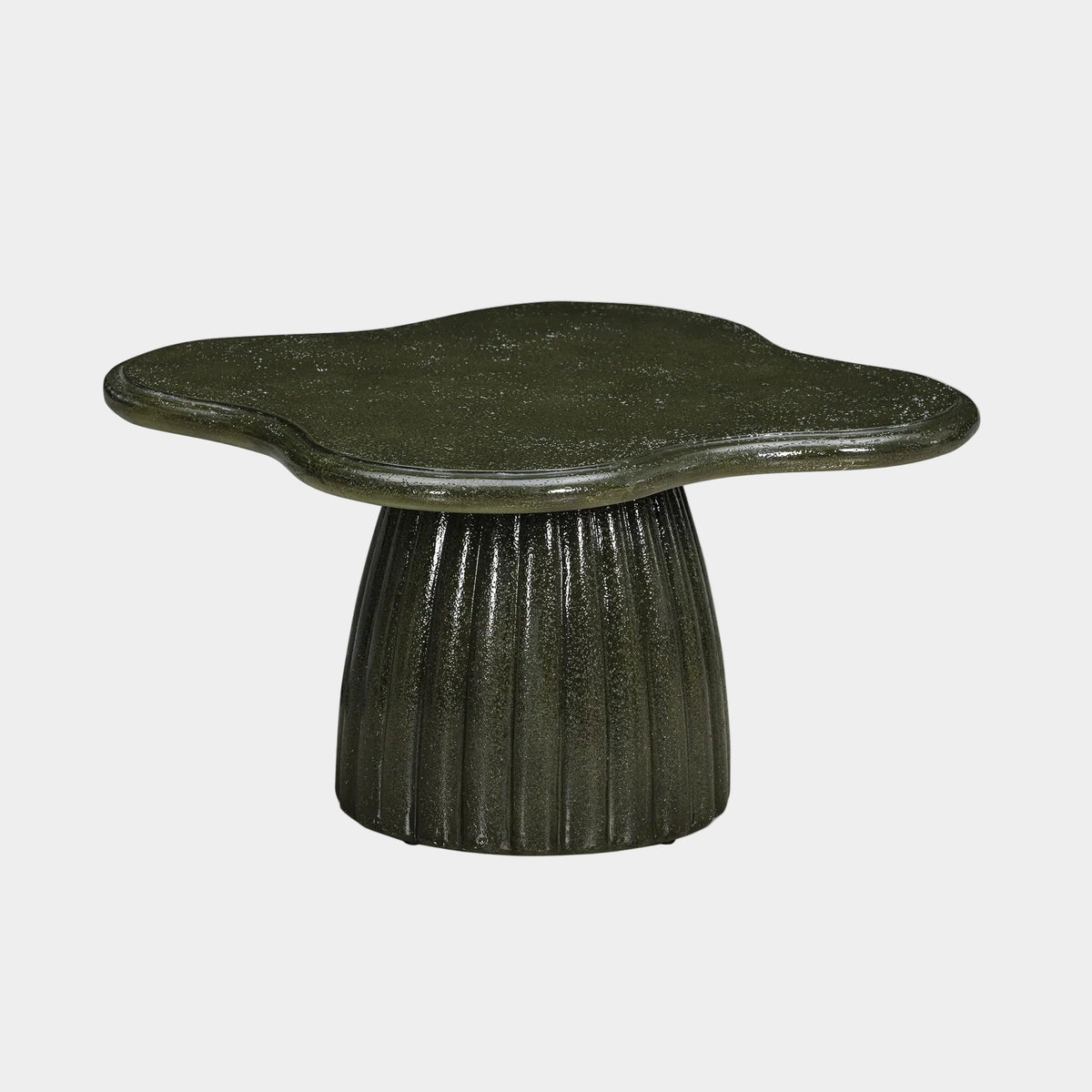 Addison 32" Green Concrete Indoor/Outdoor Coffee Table