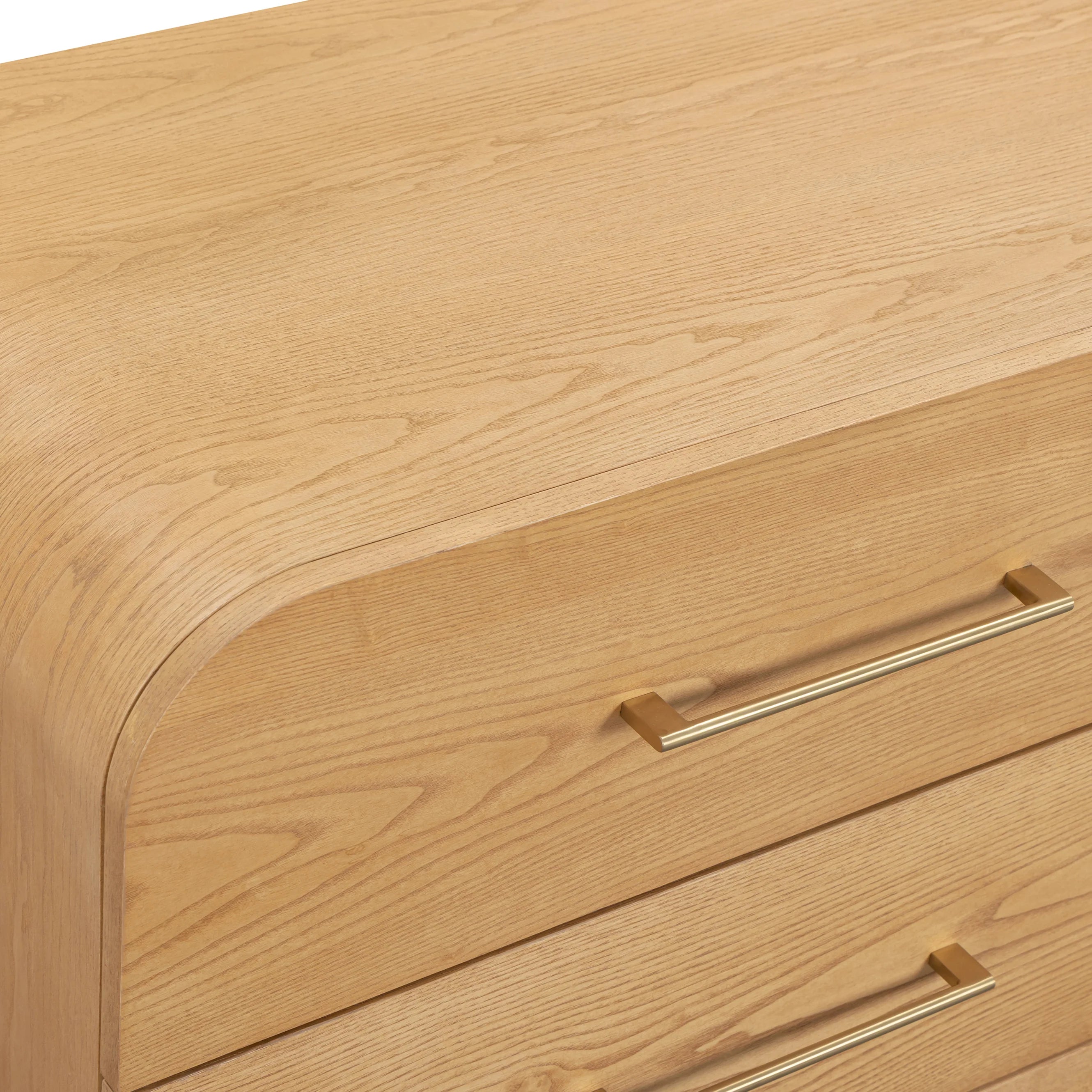 Marissa 62" Ash 6-Drawer Dresser