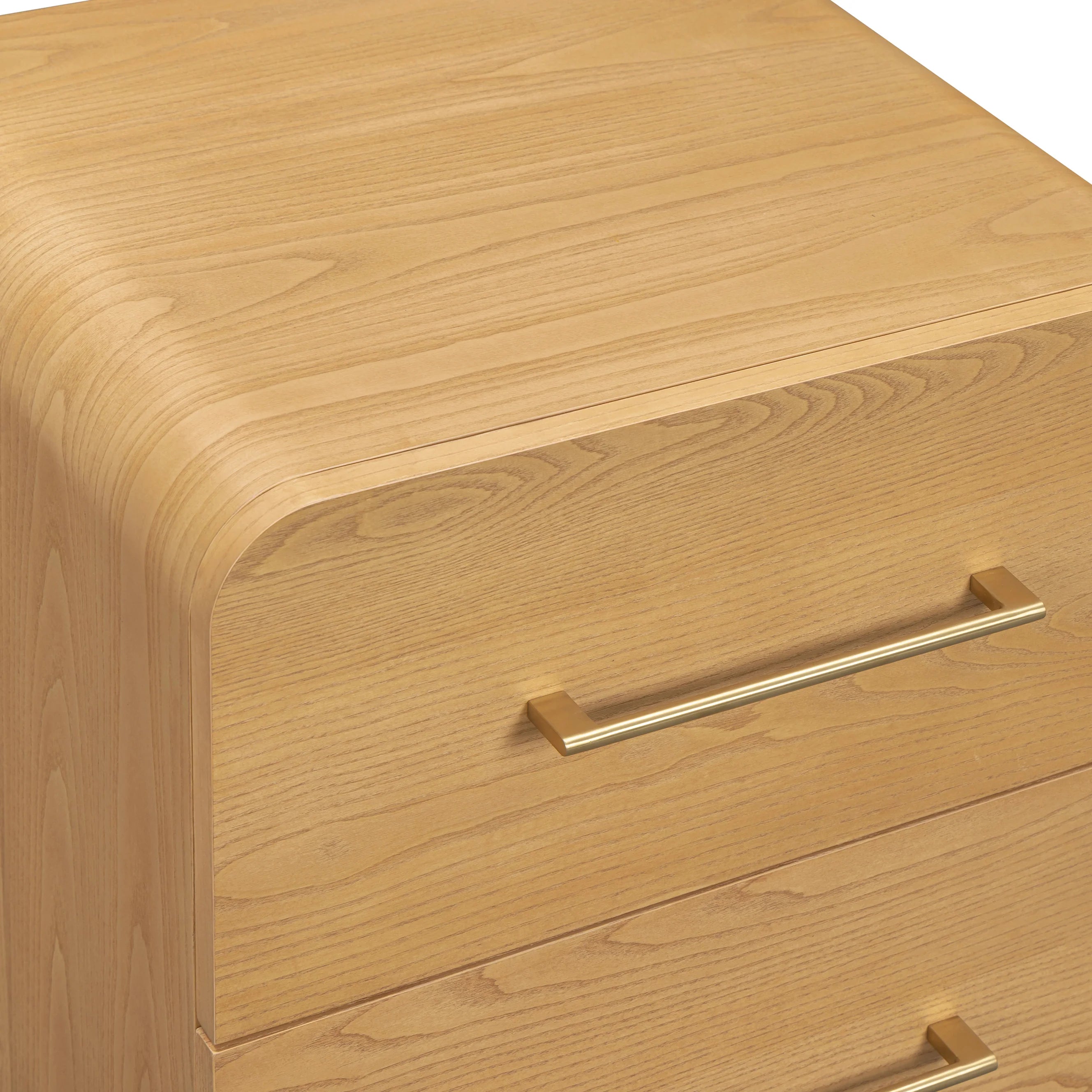 Marissa 22" Ash 2-Drawer Nightstand