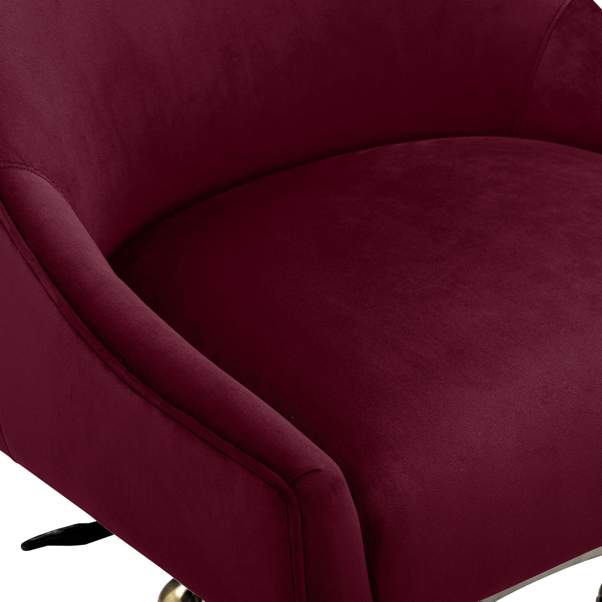 Chaise de bureau pivotante Beatrix Grey 