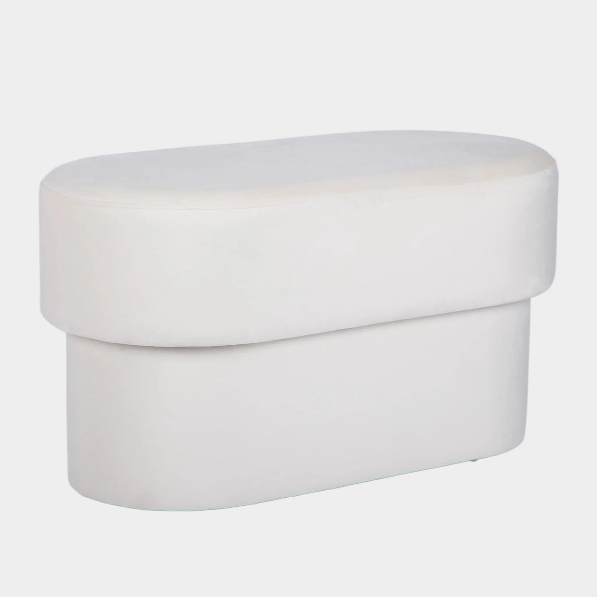 Andrea Performance Velvet Storage Bench (31"-50")
