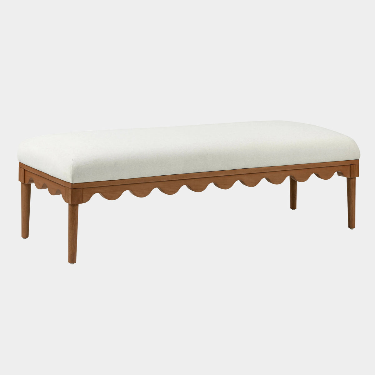 Oodle 56.5" Performance Vegan Mohair Bench