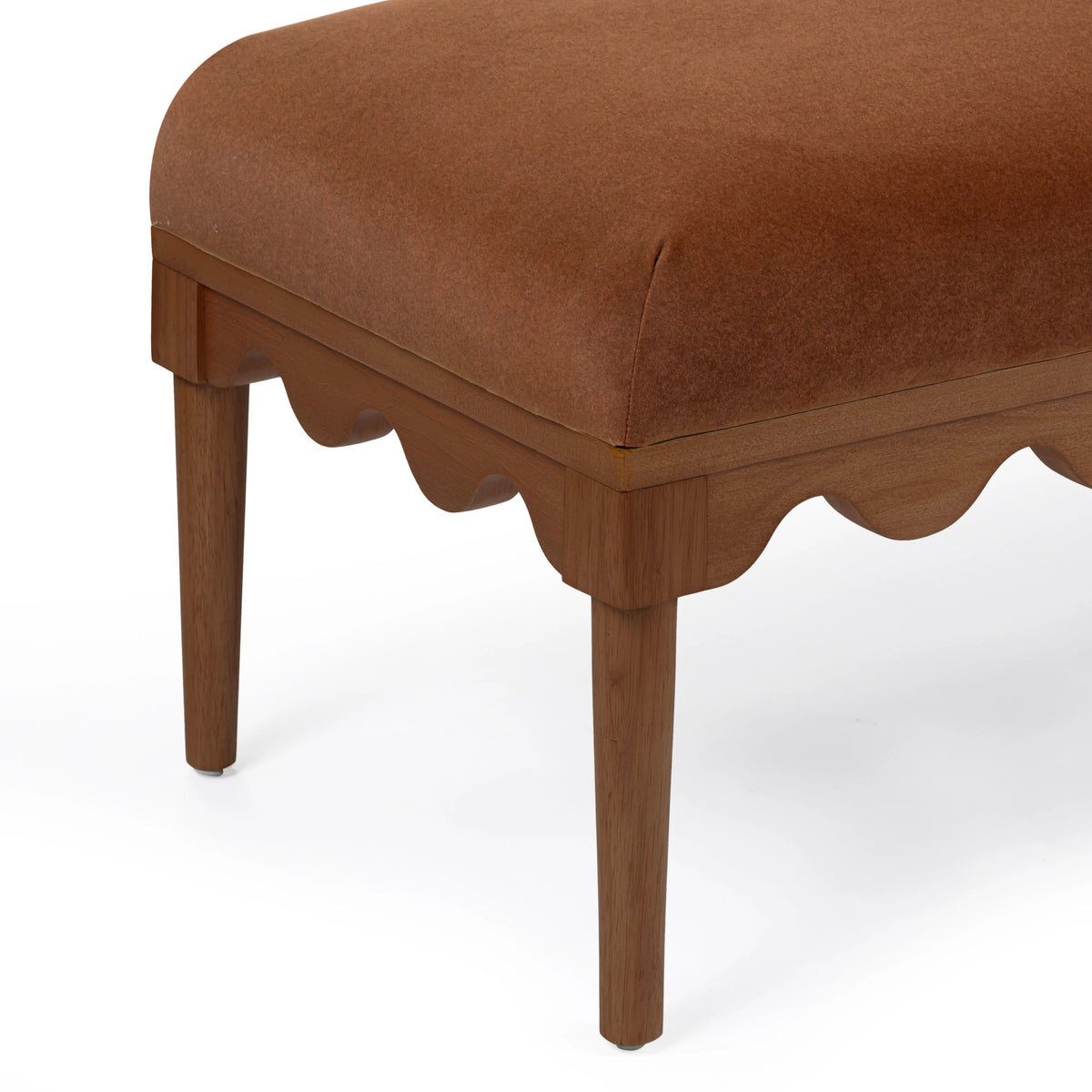 Oodle 56.5" Performance Vegan Mohair Bench