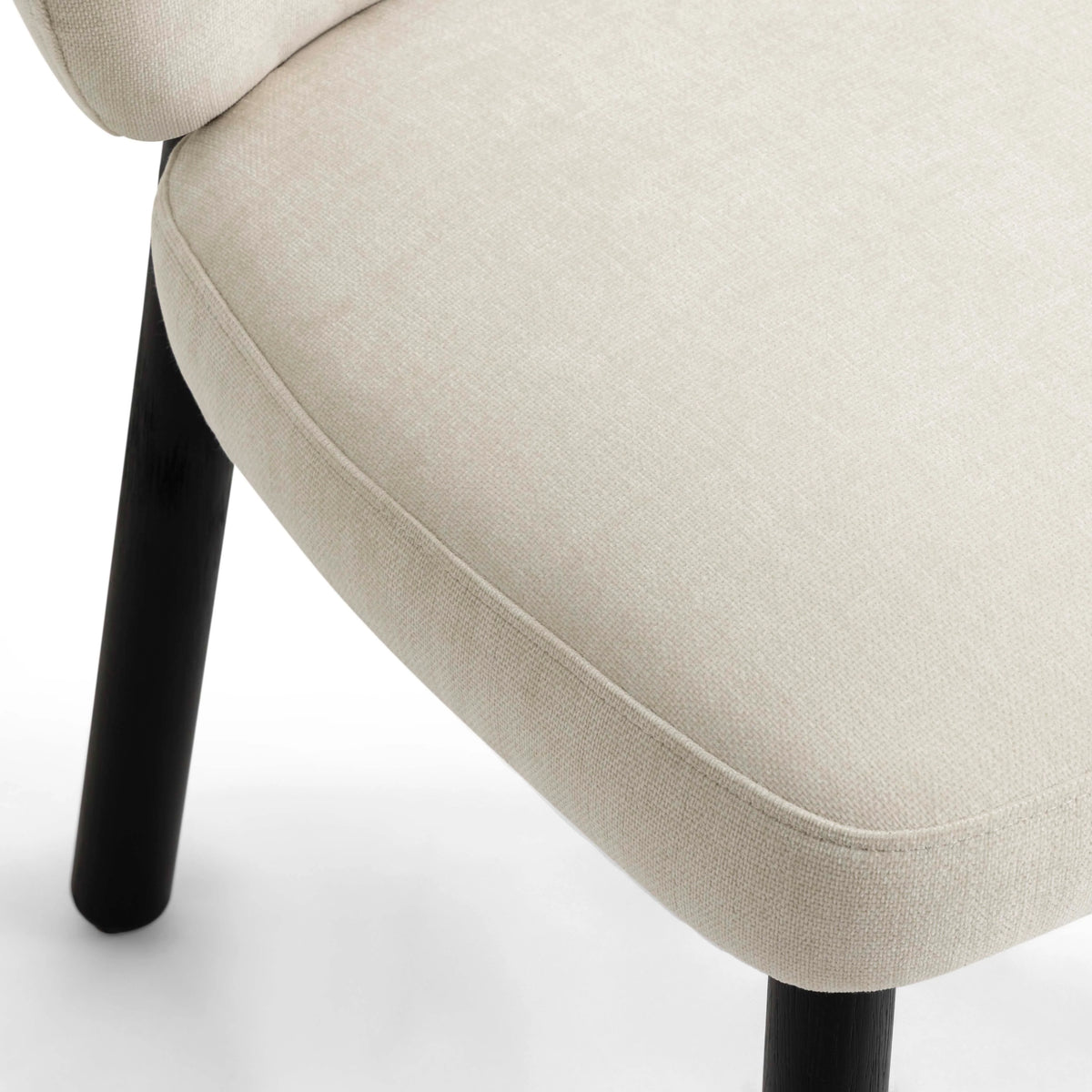 Foxy Textured Performance Fabric Dining Chair