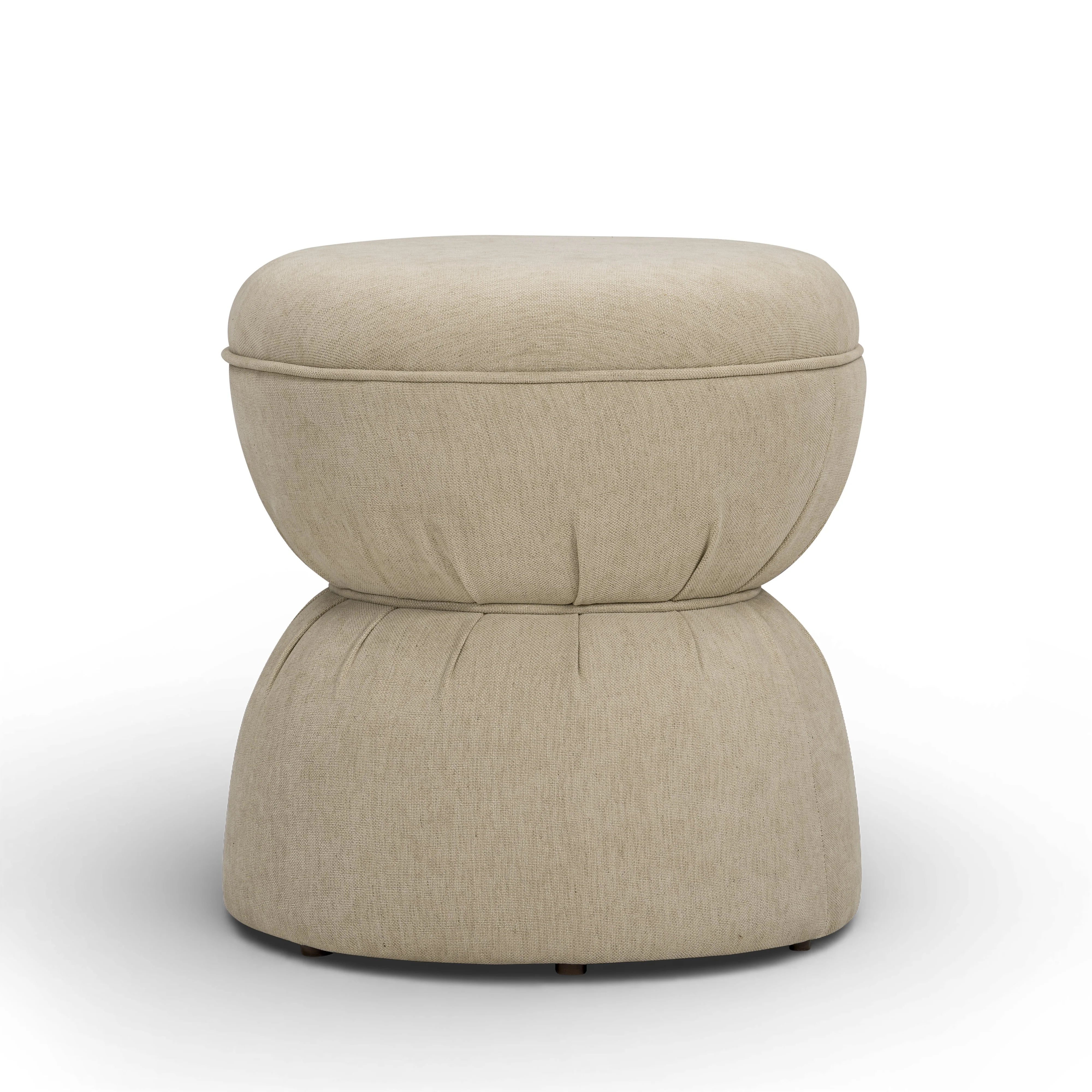 Tomlin Performance Chenille Game Table and Two Ottomans Set