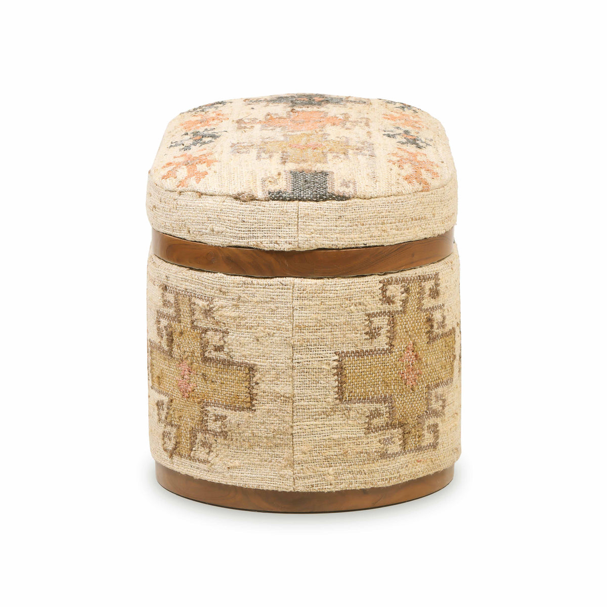 Olivier 41" Oval Storage Ottoman