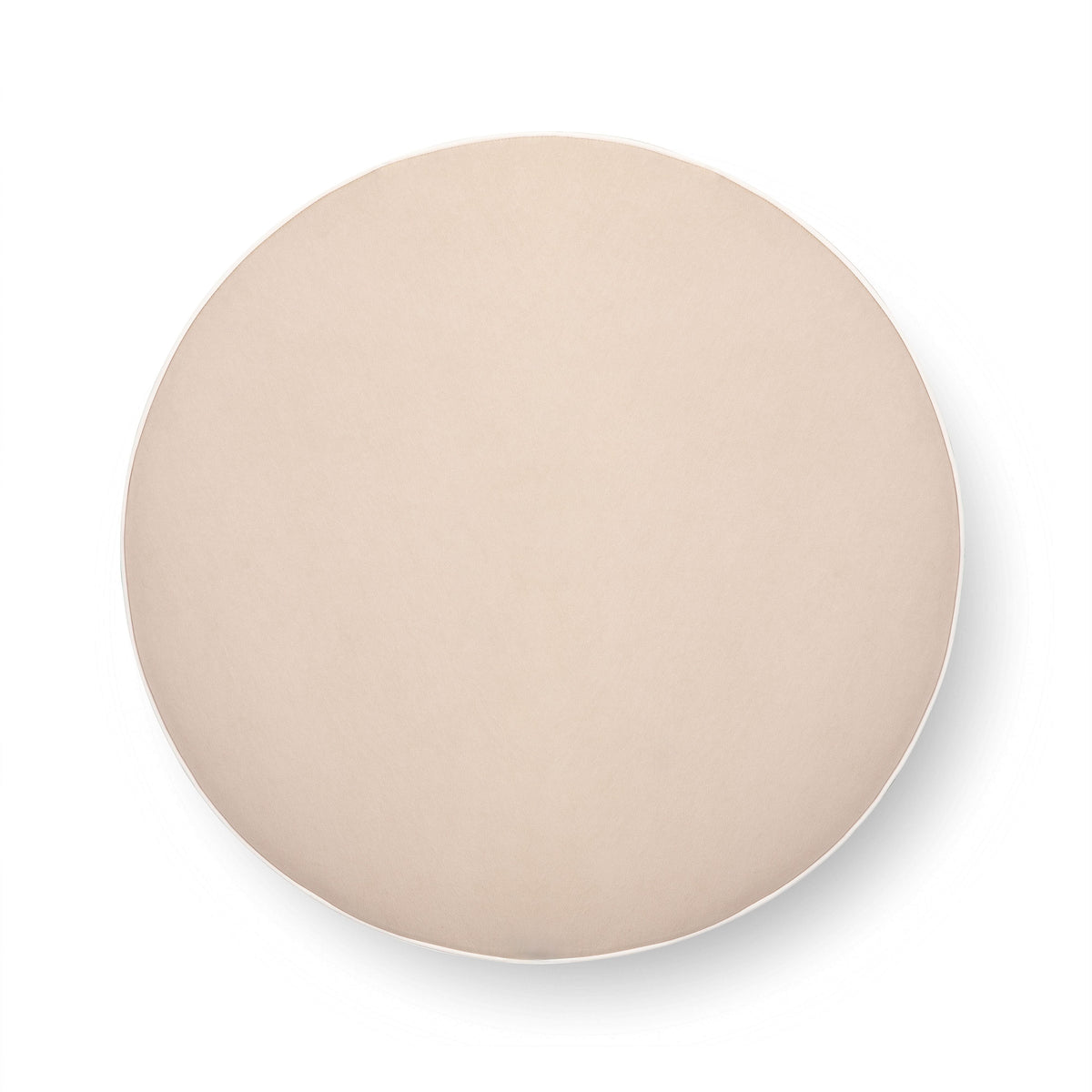 Tassy Tasseled Round Ottoman